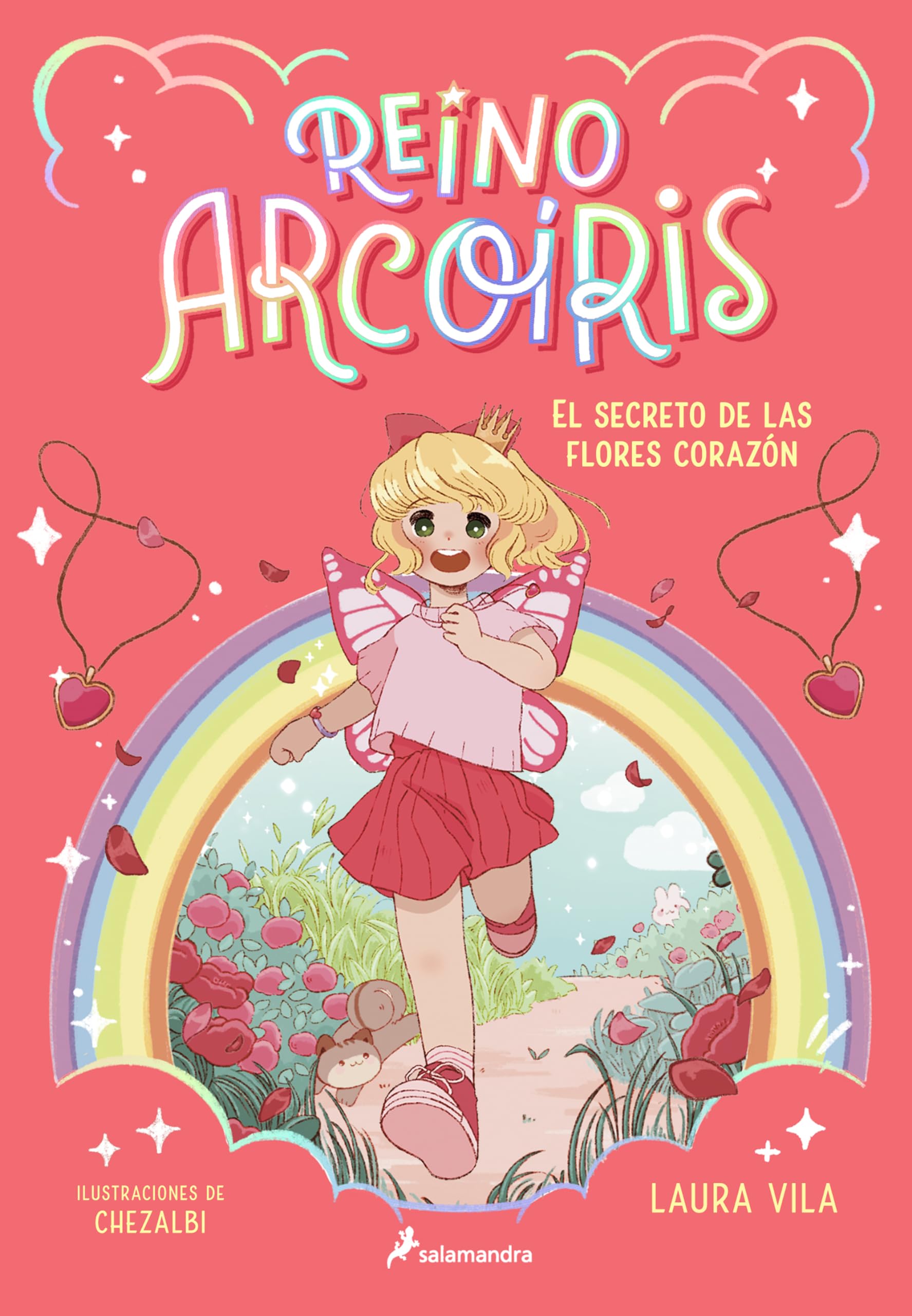 Libro: Reino Arcoíris 1 - El secreto de las flores corazón (Colección Salamandra Middle Grade)