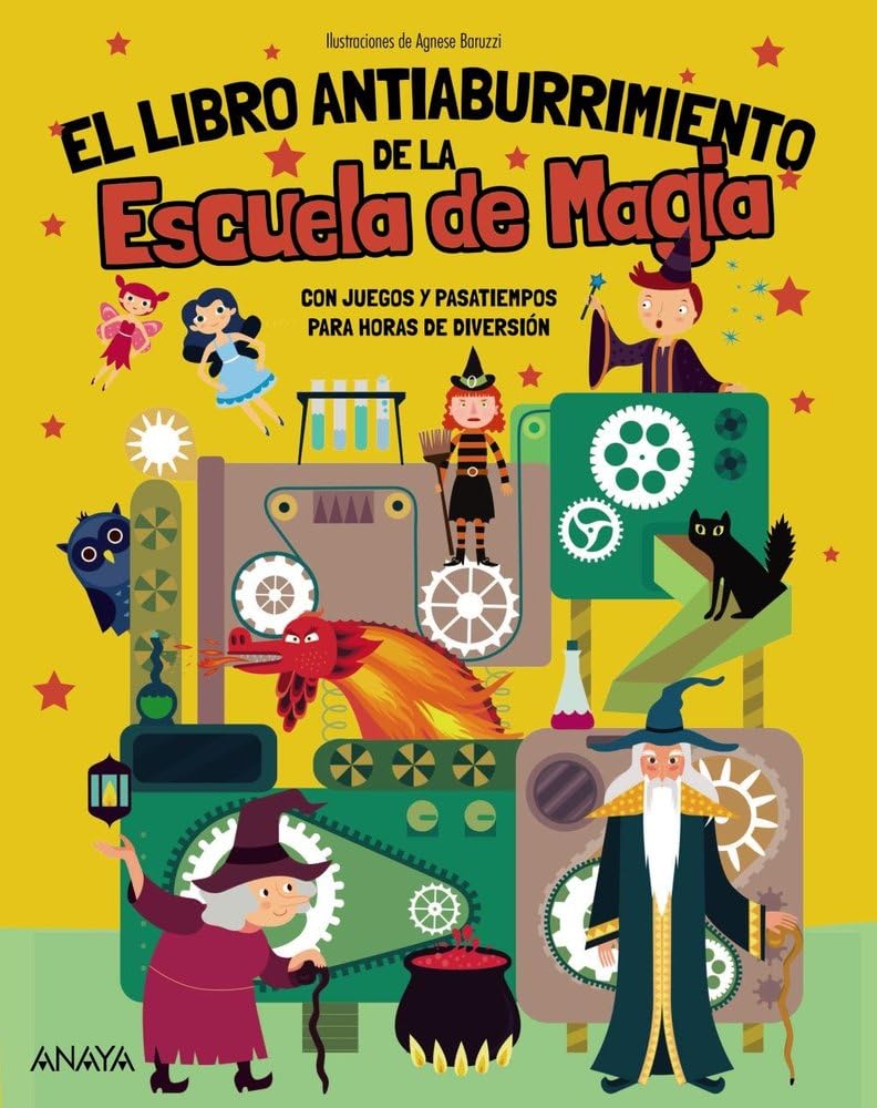 Libro: El Libro Antiaburrimiento de la Escuela de Magia: Con juegos y pasatiempos para horas de diversión (OCIO Y CONOCIMIENTOS - Juegos y pasatiempos)