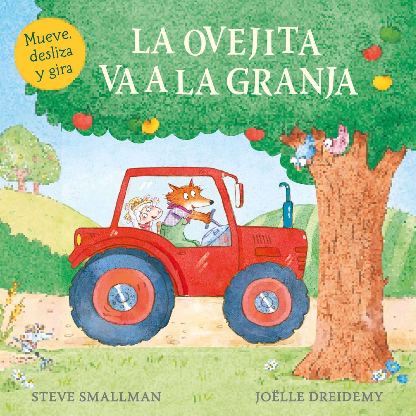 Libro: La ovejita va a la granja (La ovejita que vino a cenar. Libro de cartón con mecanismos) (Pequeñas manitas)