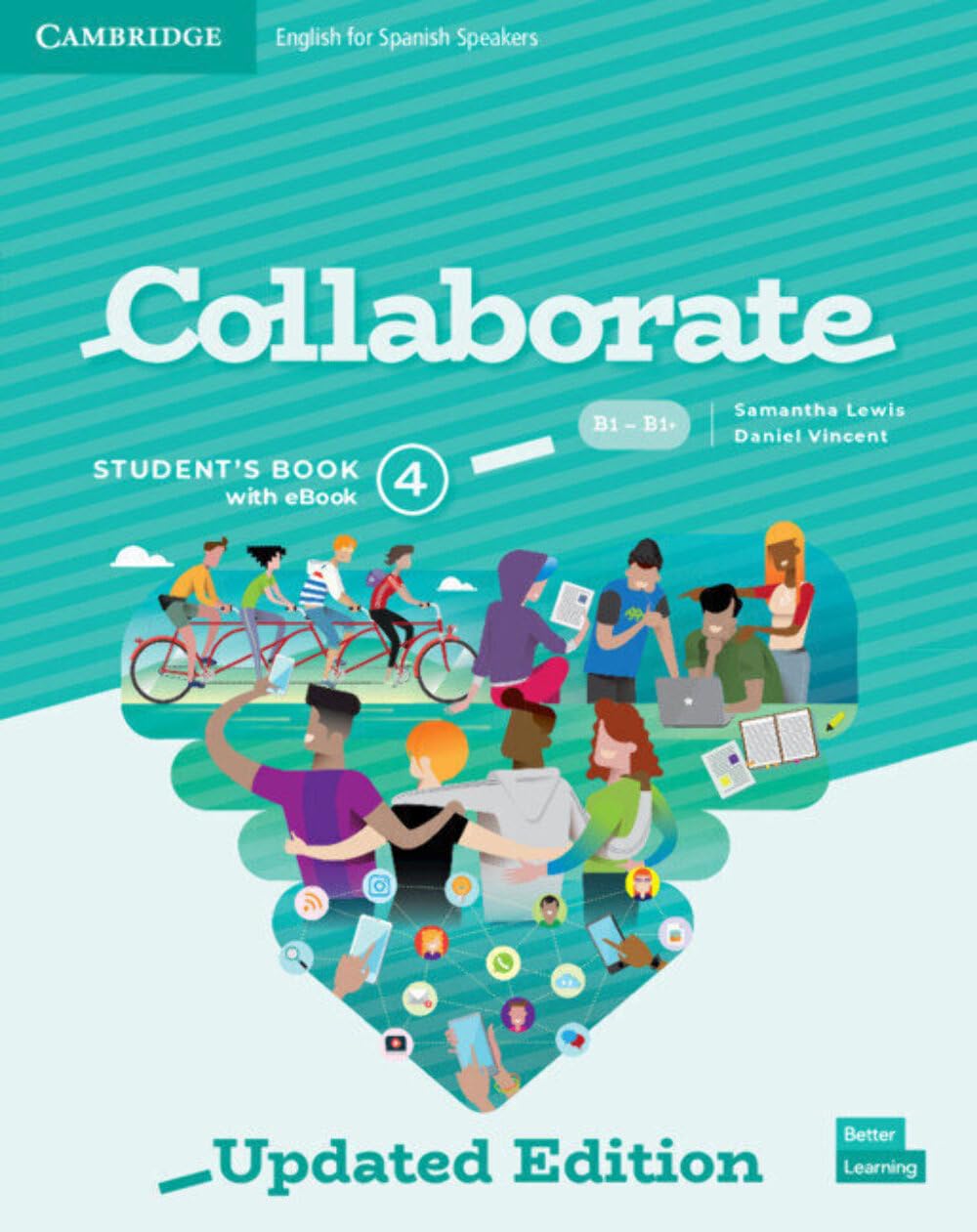 Libro: Collaborate English for Spanish Speakers Updated Level 4 Student's Book with eBook (2023)