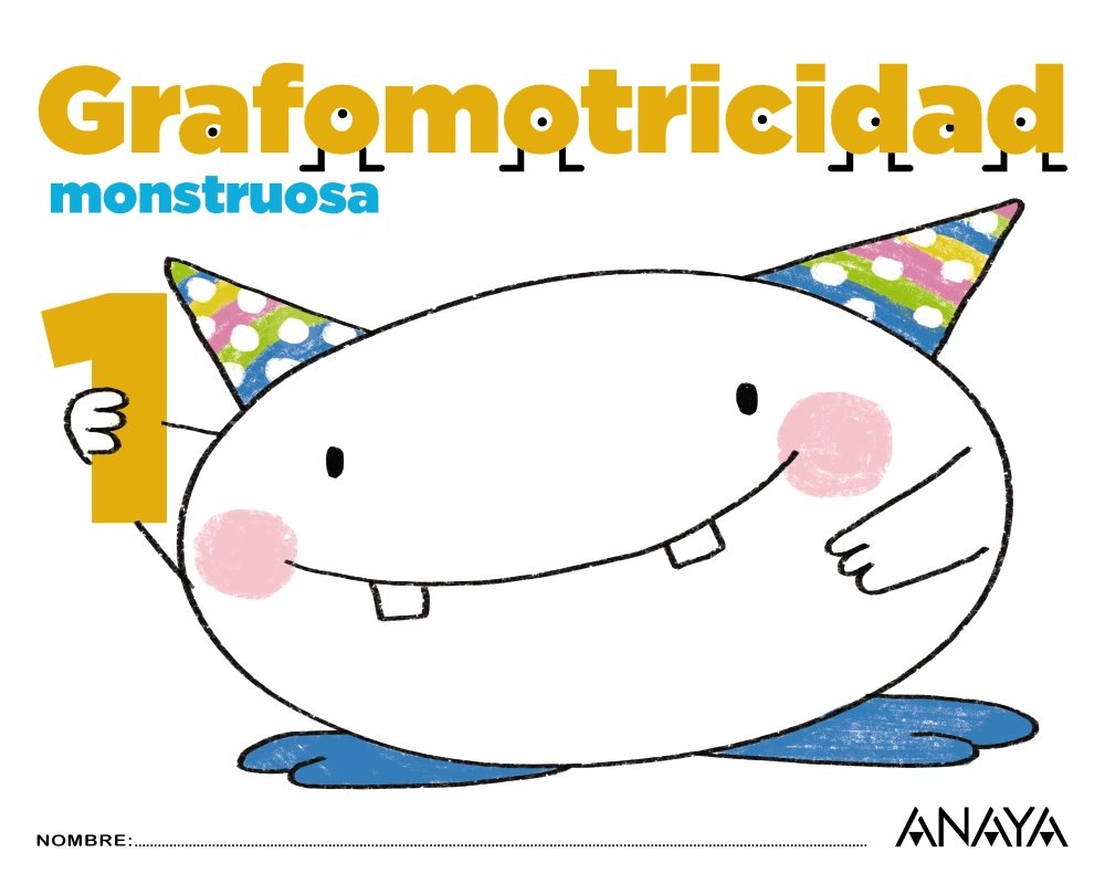 Libro: Grafomotricidad monstruosa 1.