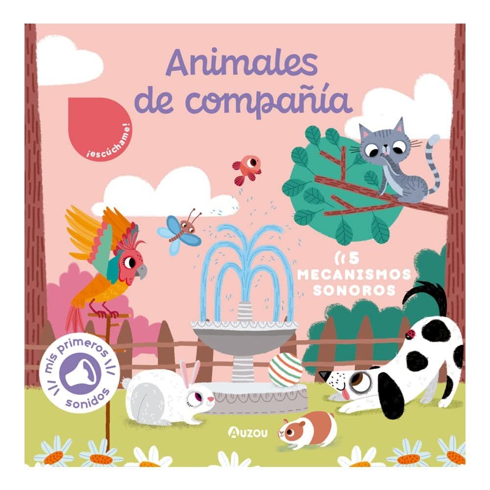 Libro de sonidos. Animales de compañía (Libro de sonidos/Llibre de sons)