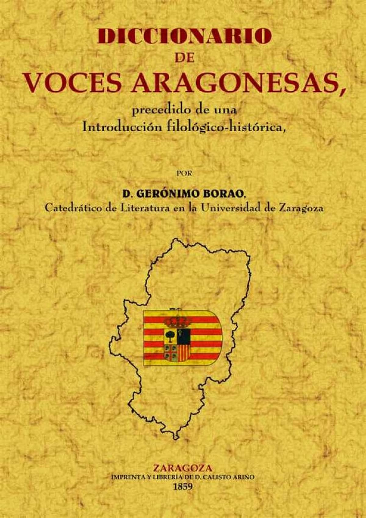 Libro: Diccionario de Voces Aragonesas