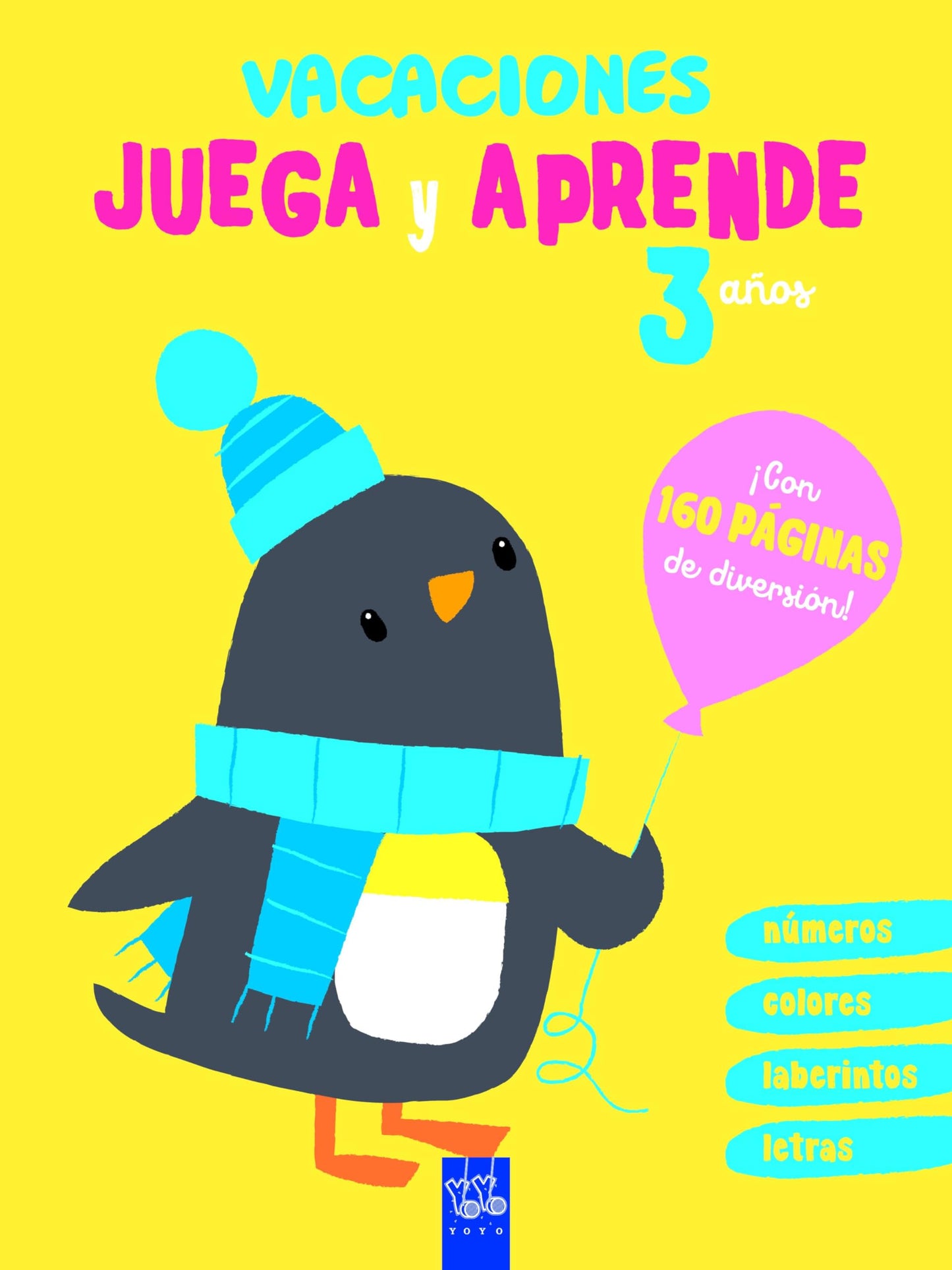 Libro: Vacaciones. Juega y aprende. 3 años