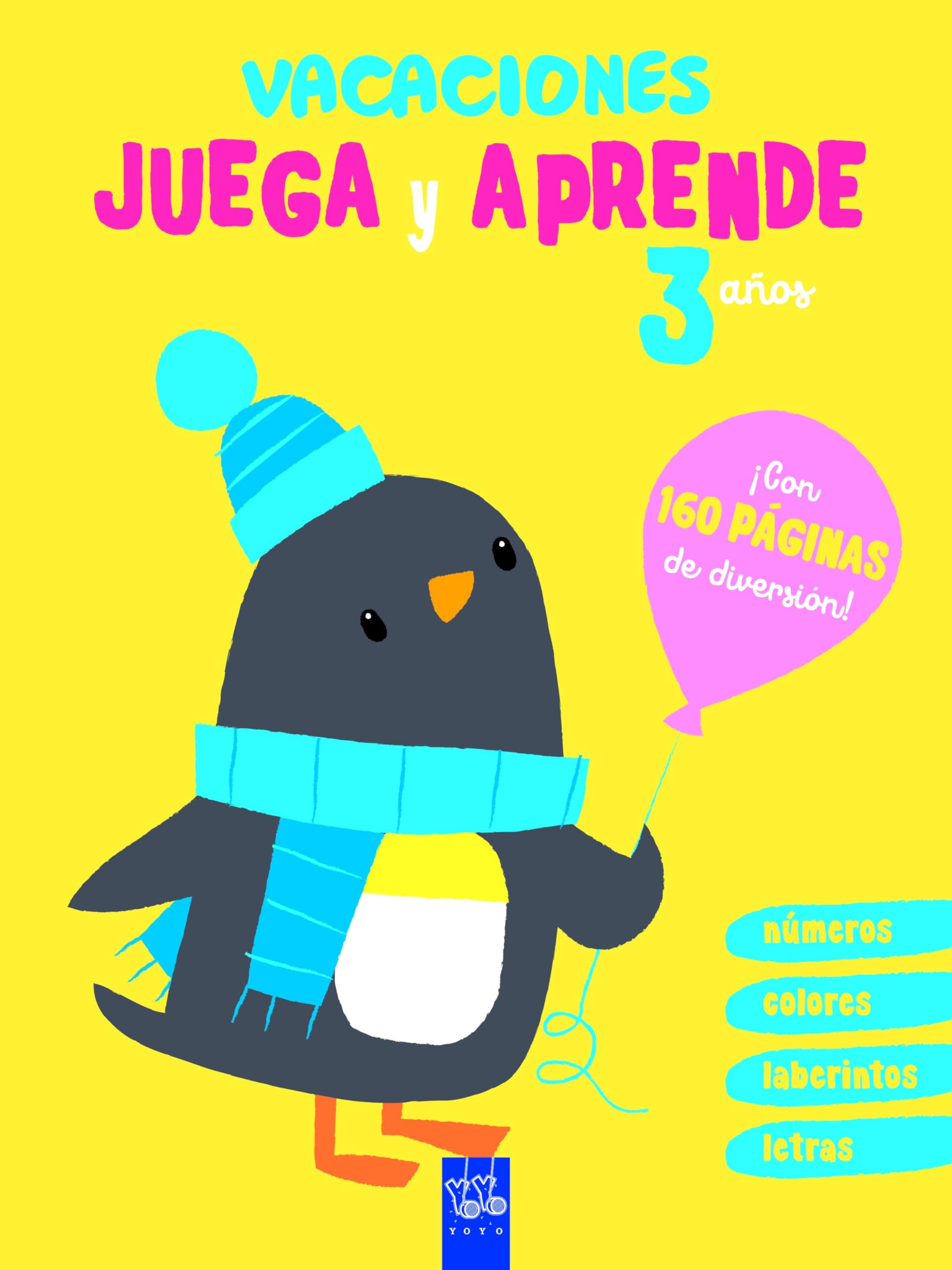 Libro: Vacaciones. Juega y aprende. 3 años