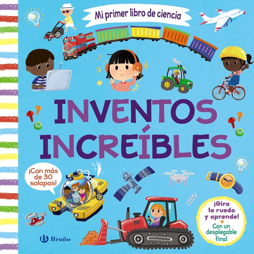 Libro: Mi primer libro de ciencia. Inventos increíbles (Castellano - A PARTIR DE 3 AÑOS - MANIPULATIVOS (LIBROS PARA TOCAR, JUGAR Y PINTAR), POP-UPS - Otros libros)
