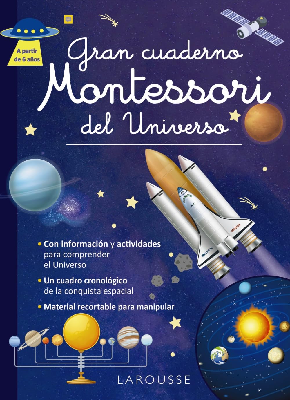 Libro: Gran cuaderno Montessori del Universo