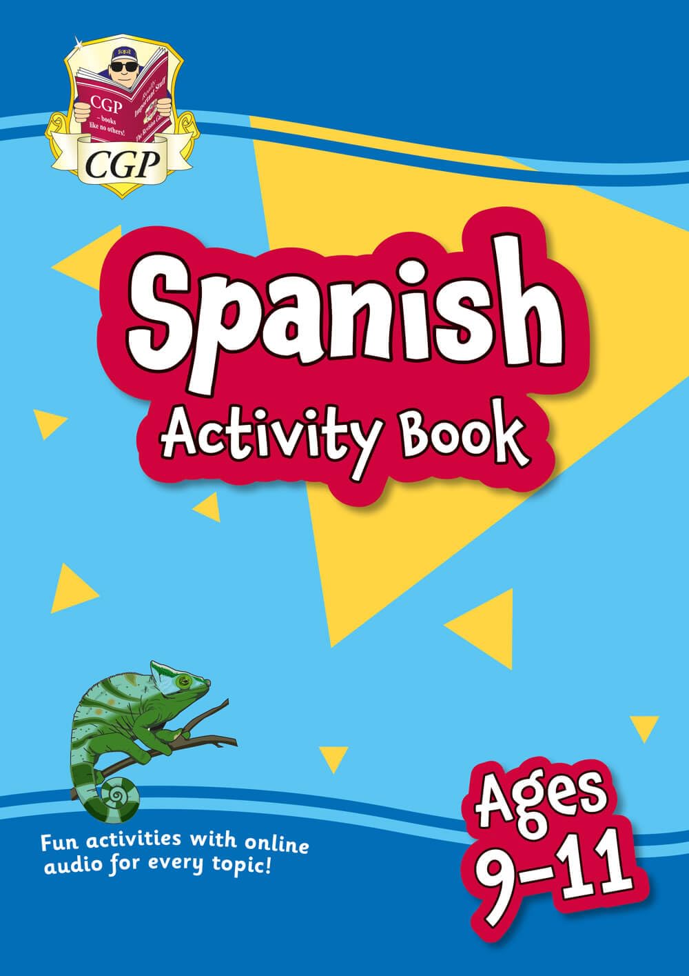 Libro: Spanish Activity Book for Ages 9-11 (with Online Audio) (CGP KS2 Activity Books and Cards)