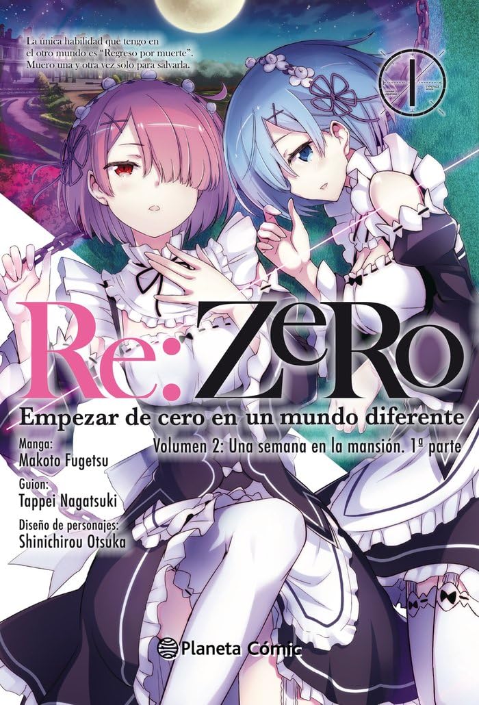 Libro: Re:Zero Chapter 2 nº 01/05: Empezar de cero en un mundo diferente. Volumen 2: Una semana en la mansión. 1ª parte: 1 (Manga Shonen)
