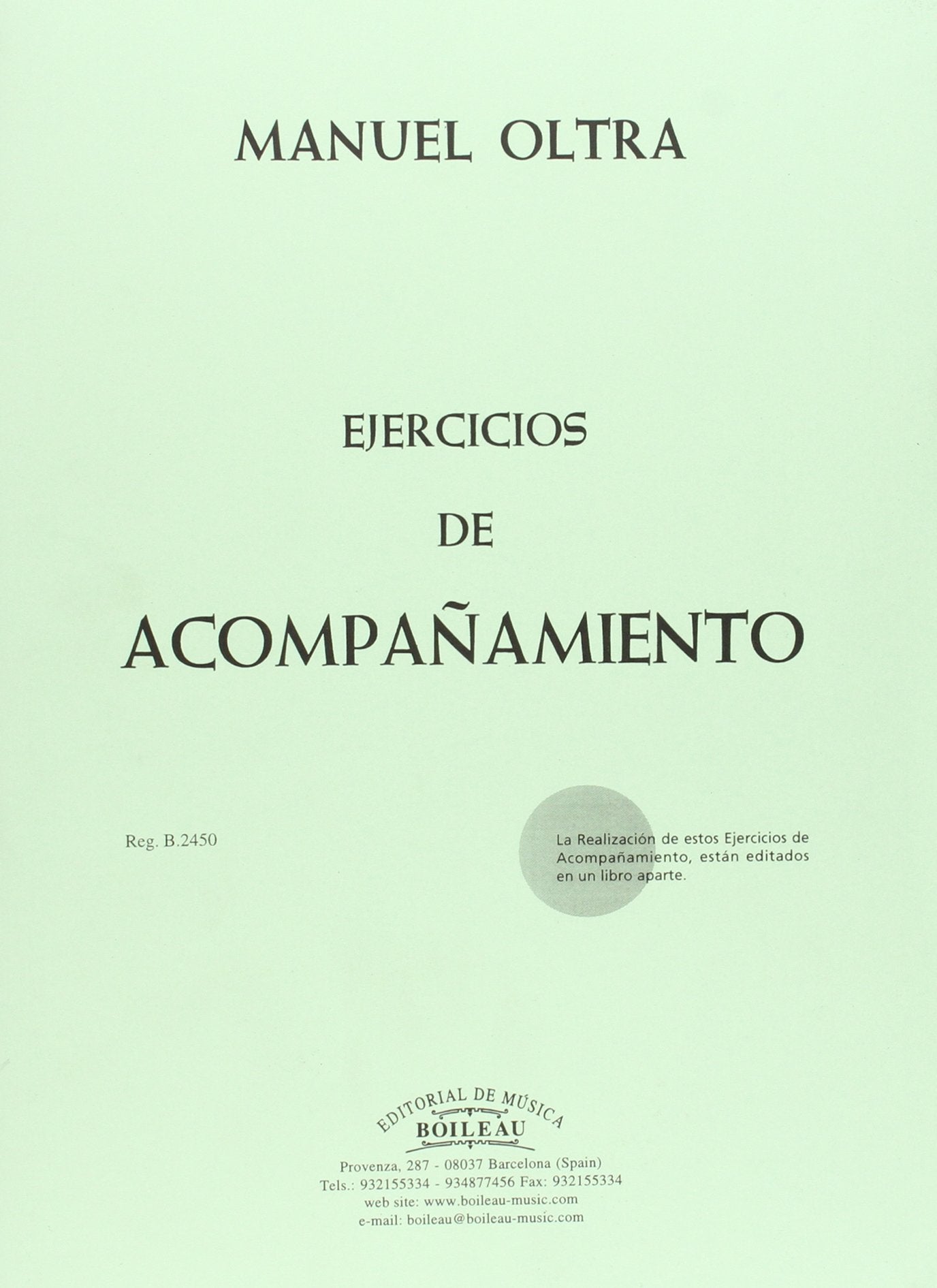 Libro: Ejercicios de acompañamiento