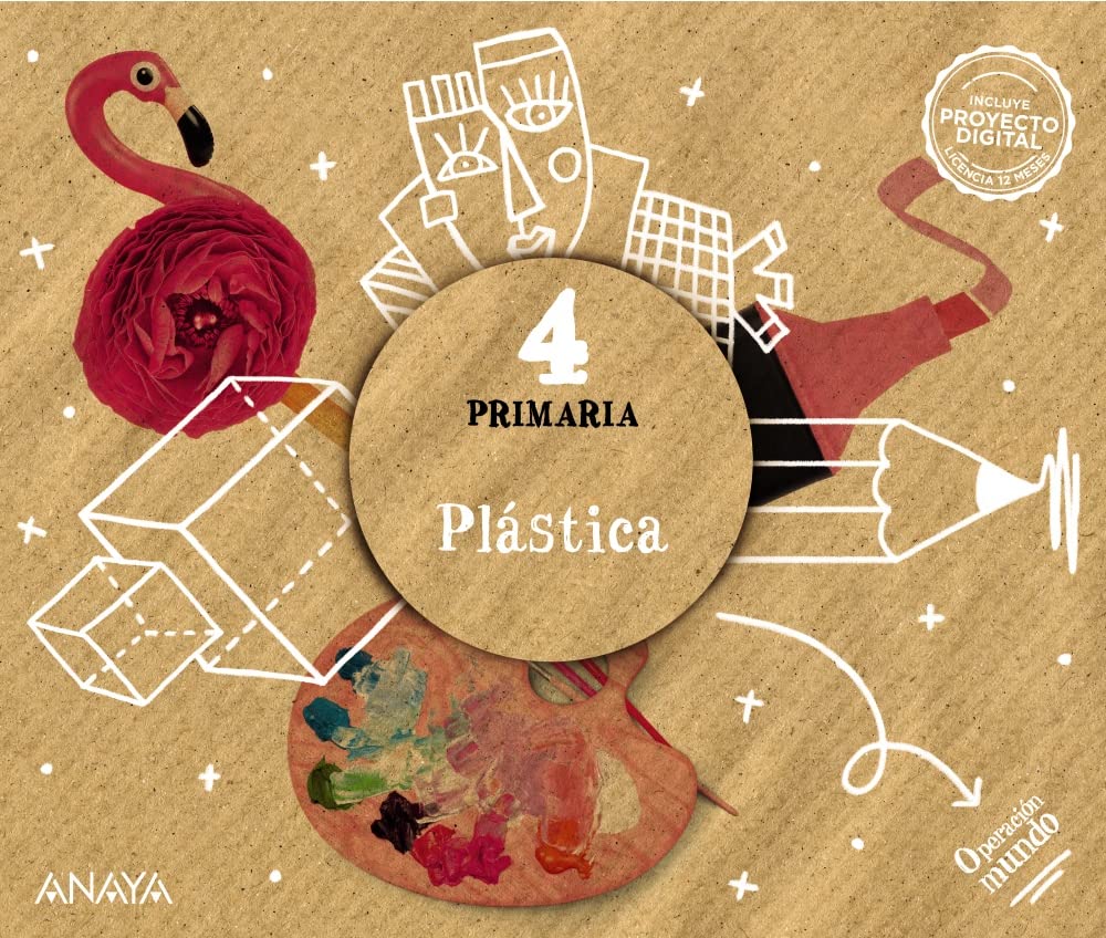 Libro: Plástica 4 (Operación Mundo)