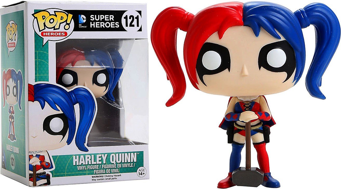 Funko Pop! Heroes DC Comics Super Heroes Harley Quinn (Hot Topic Exclusivo)