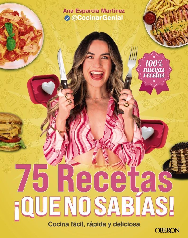 Libro: 75 recetas ¡qué no sabías!: Cocina fácil, rápida y deliciosa (Libros singulares)