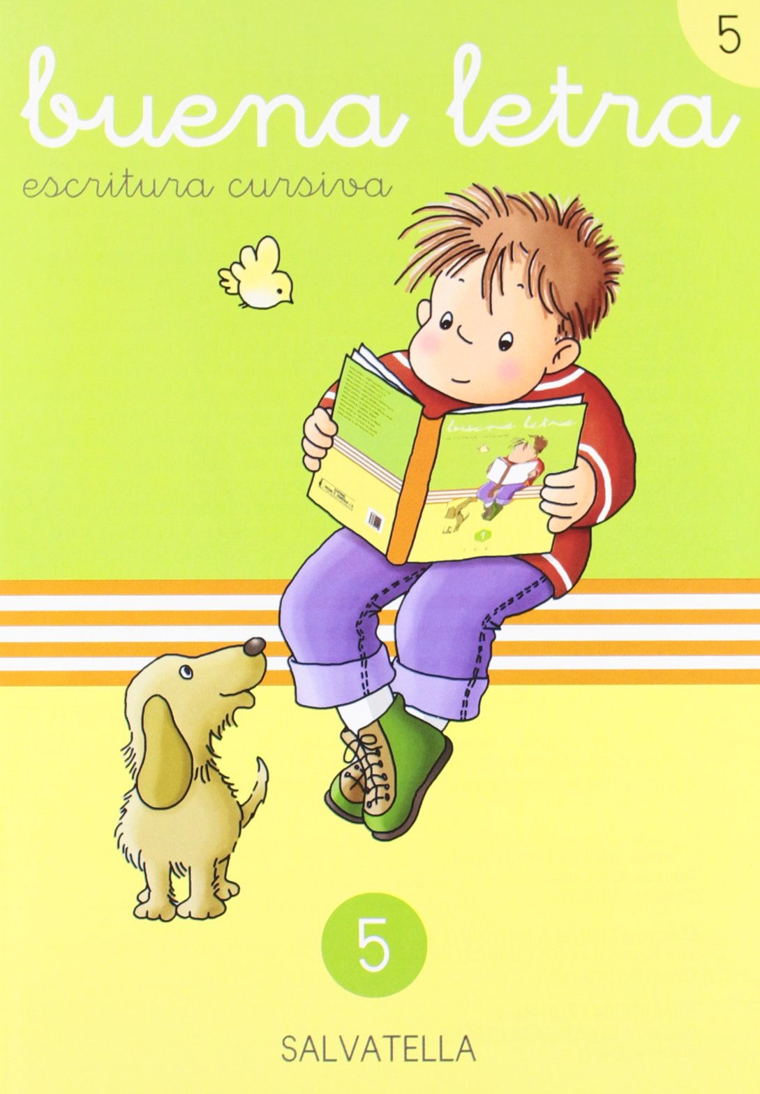Libro: Buena letra, escritura cursiva, 5 Educación Primaria