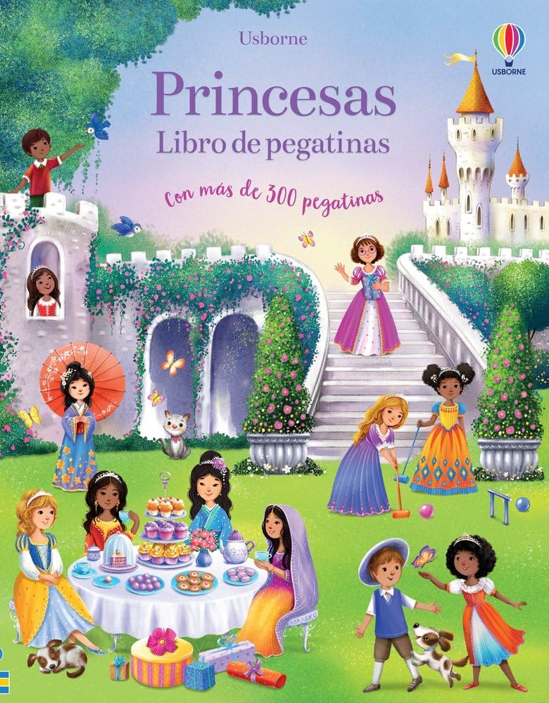 PRINCESAS LIBRO DE PEGATINAS (Pegatinas para todos)