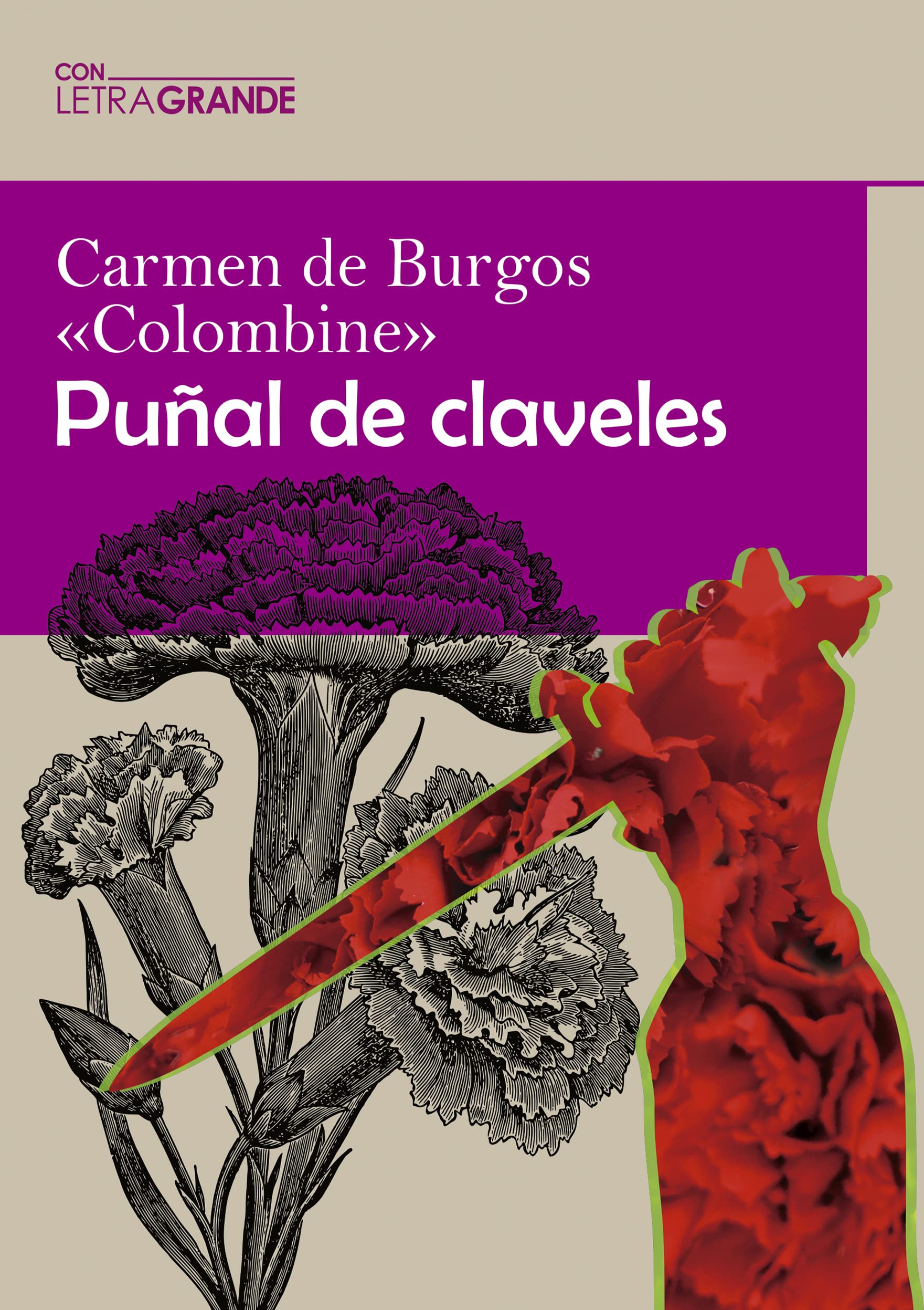 Libro: Puñal de Claveles: Edición en letra grande