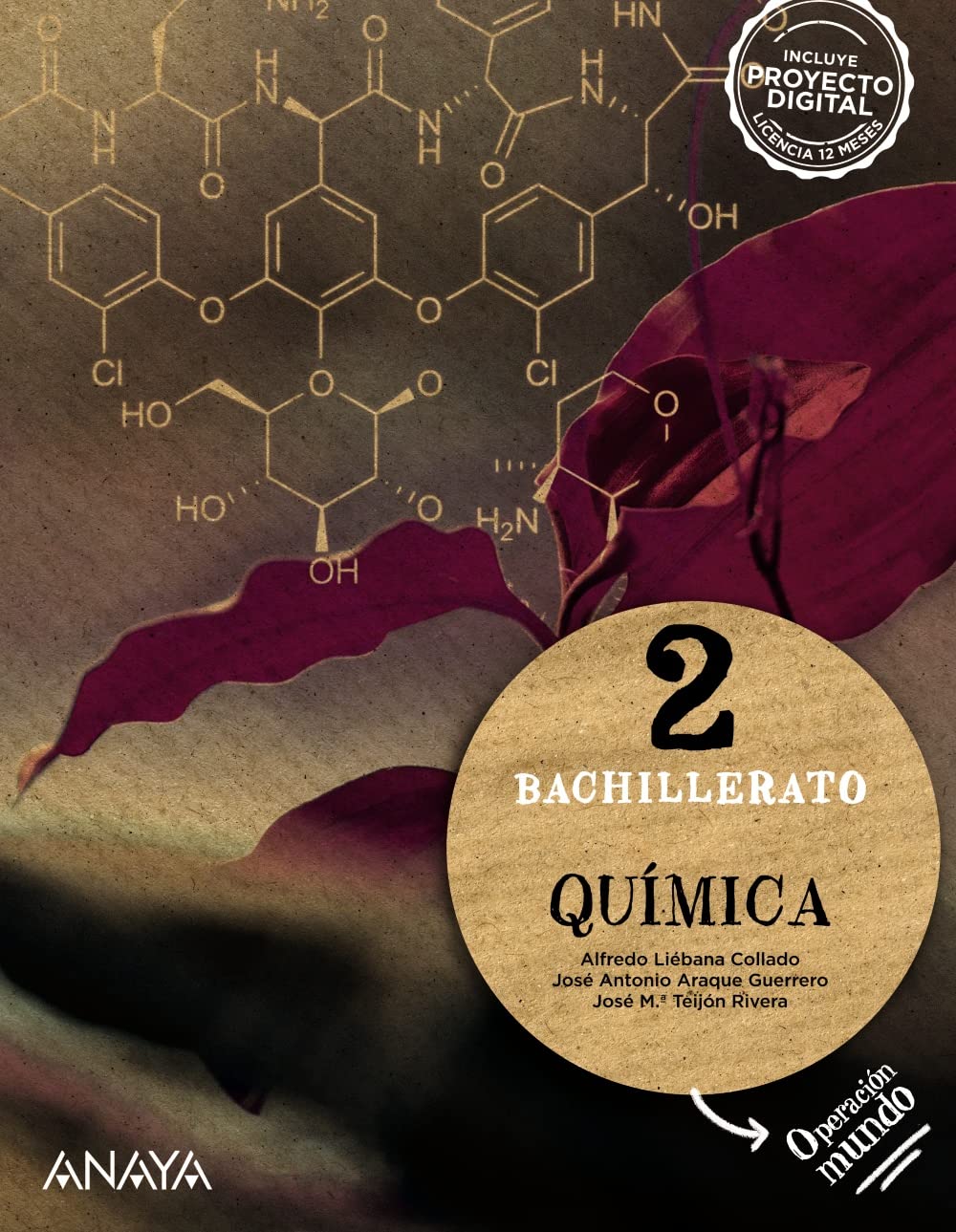Libro: Química 2 (Operación Mundo)