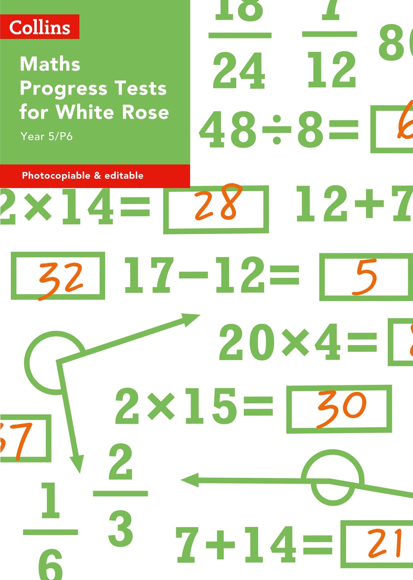 Libro: Collins Tests & Assessment – Year 5/P6 Maths Progress Tests for White Rose
