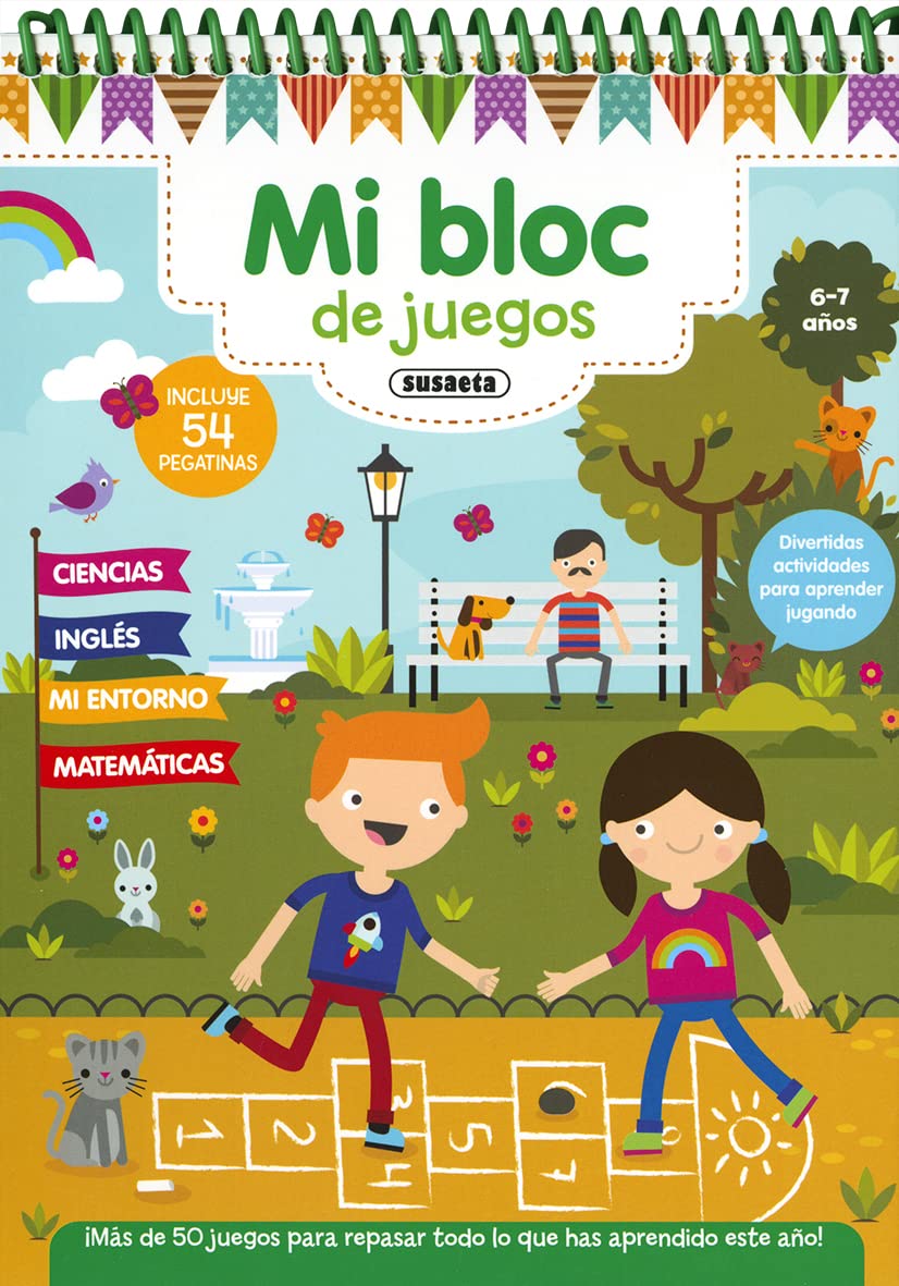 Libro: Mi bloc de juegos 6-7 años