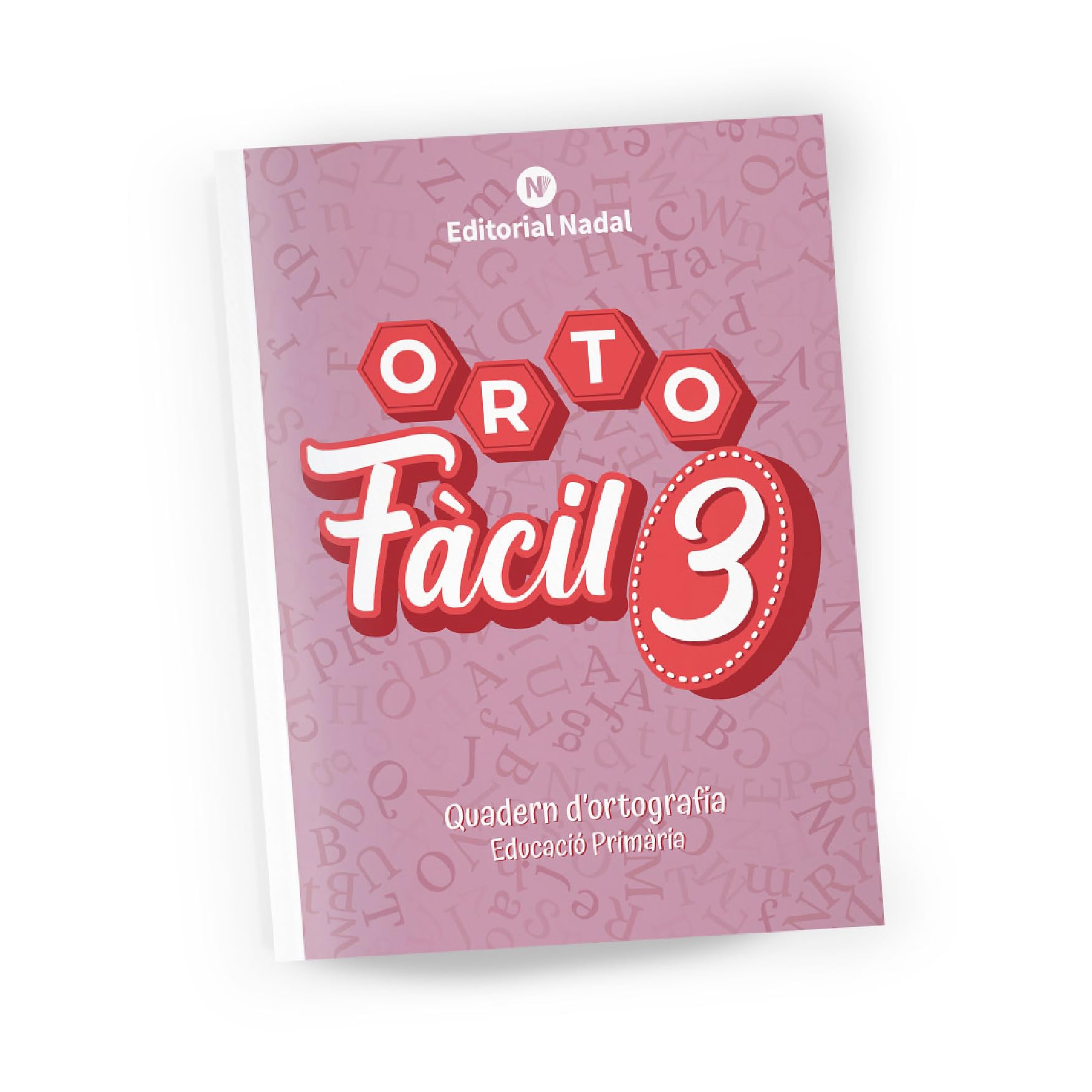 ORTOFÀCIL 3 - Quadern d’ortografia catalana | Accent gràfic, síl·labes, apòstrof, grafies, coma i punt | Inclou dictats