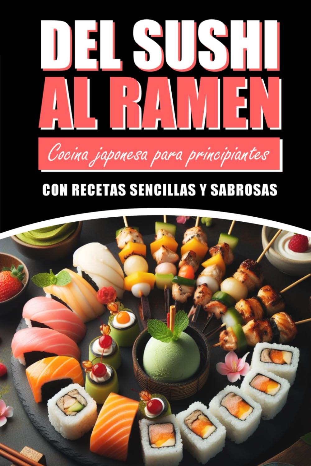 Libro: DEL SUSHI AL RAMEN: Cocina japonesa para principiantes con recetas sencillas y sabrosas: Incluye Imágenes de Cada Receta