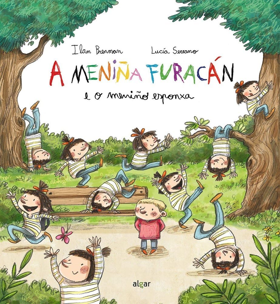 Libro: A meniña furacán e o meniño esponxa
