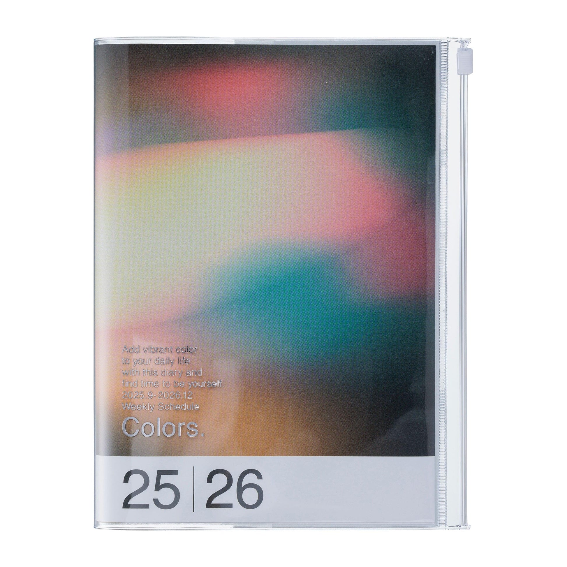 Libro: MARK'S 2025/26 Pocket Calendar, A5 Gradient, Black: From September 2025 to December 2026