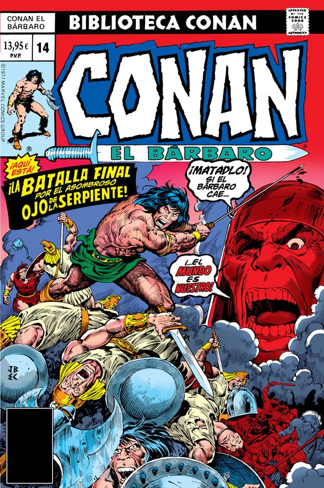 Libro: Biblioteca conan el bárbaro 14 1977-78: conan the bar-barian 76-82 usa