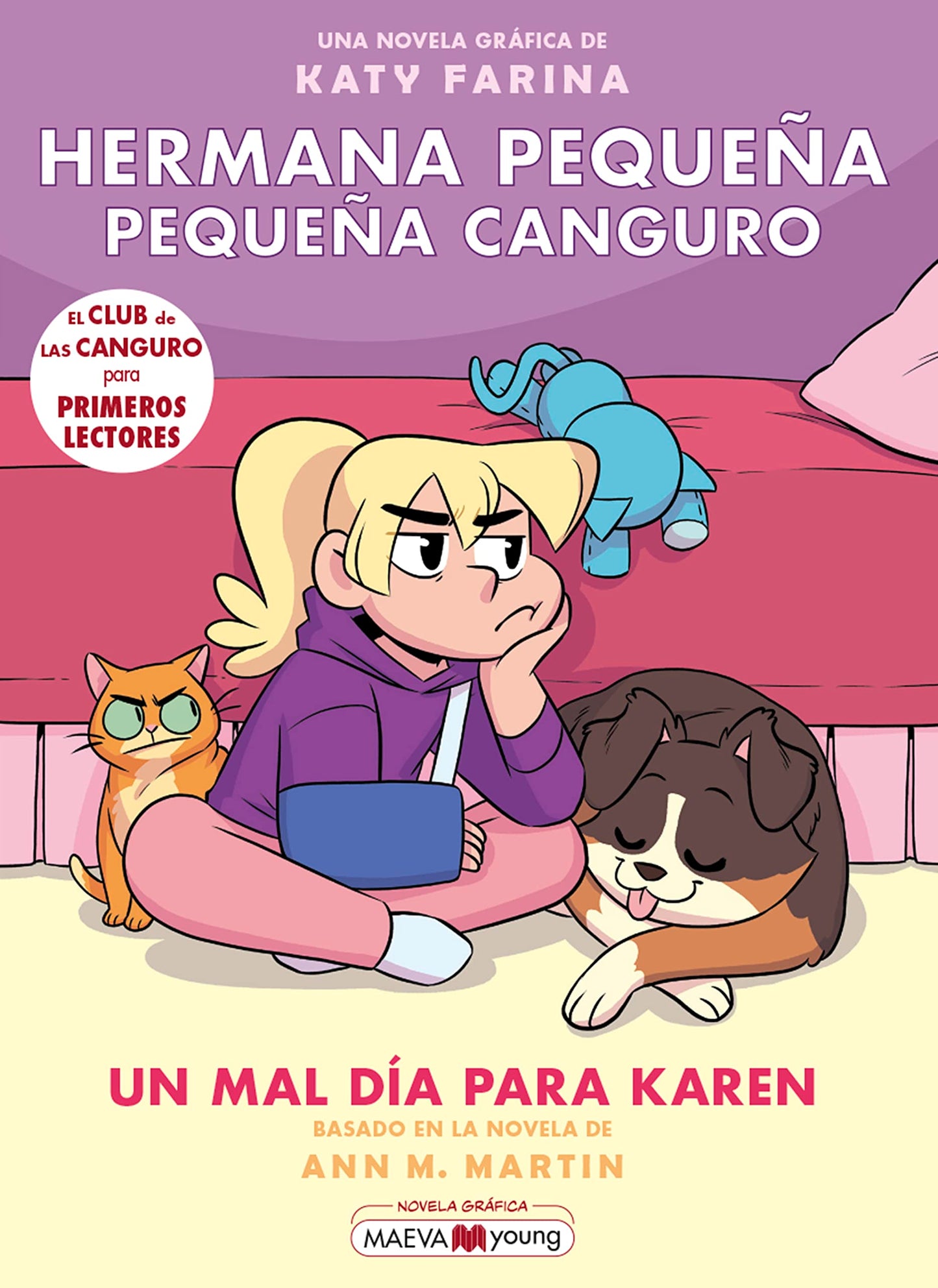 Libro: Hermana pequeña, pequeña canguro 3: Un mal día para Karen (Novela gráfica)