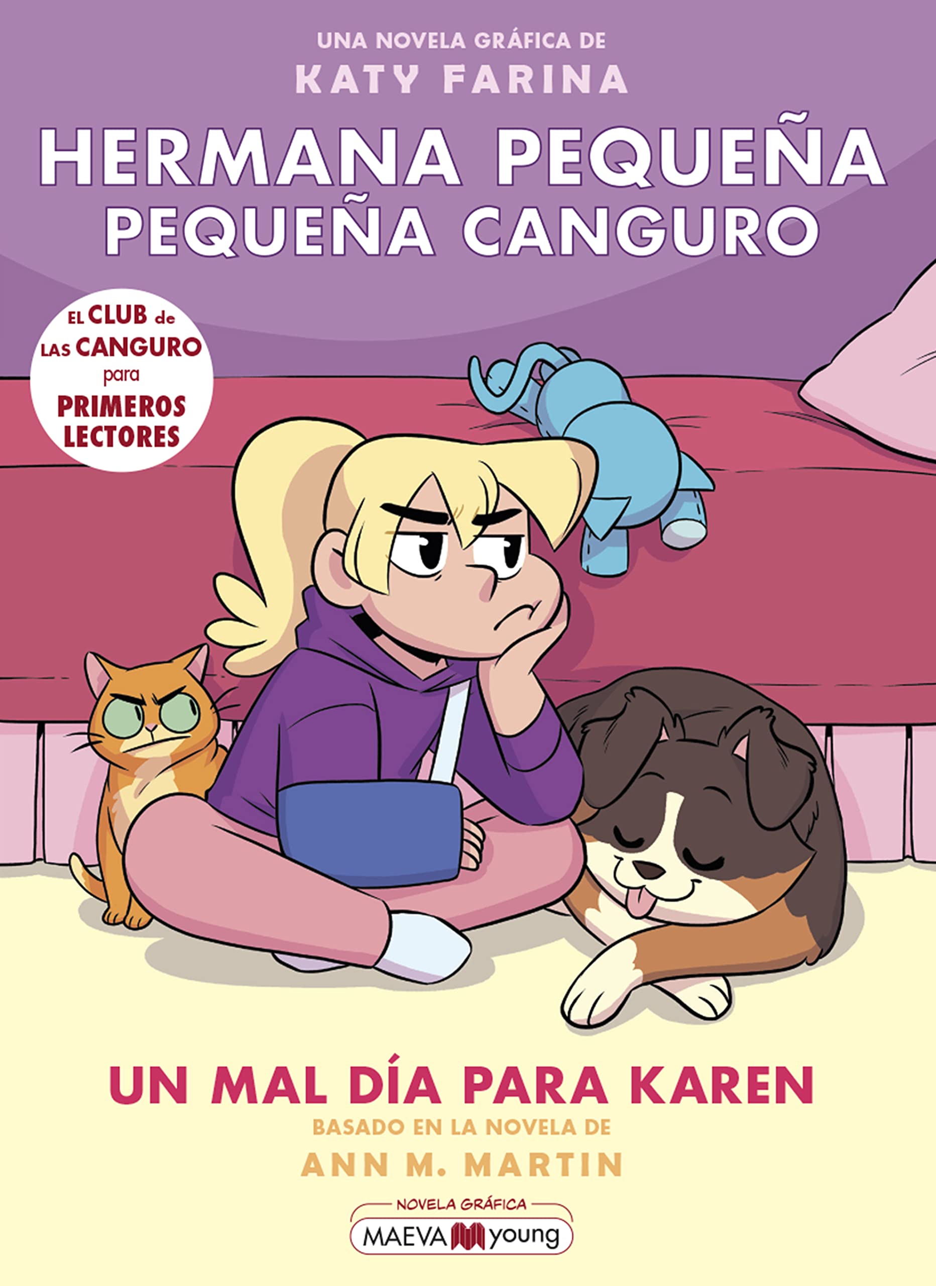 Libro: Hermana pequeña, pequeña canguro 3: Un mal día para Karen (Novela gráfica)