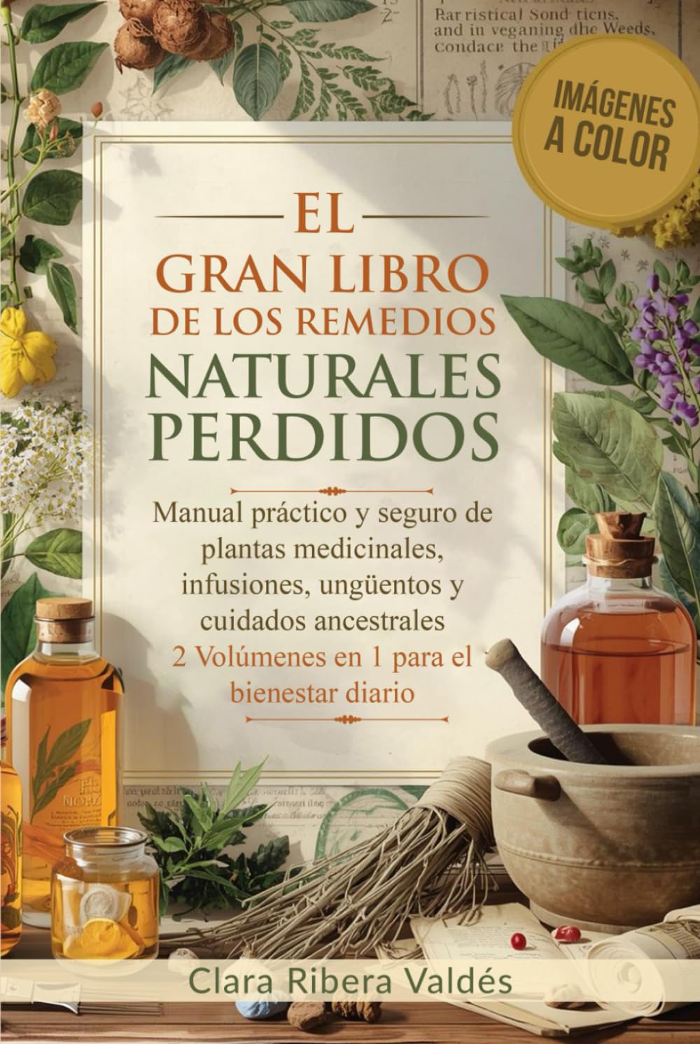 Libro: El Gran Libro de los Remedios Naturales Perdidos: Manual práctico y seguro de plantas medicinales, infusiones, ungüentos y cuidados Ancestrales / 2 ... 1 para el bienestar diario (Spanish Edition)