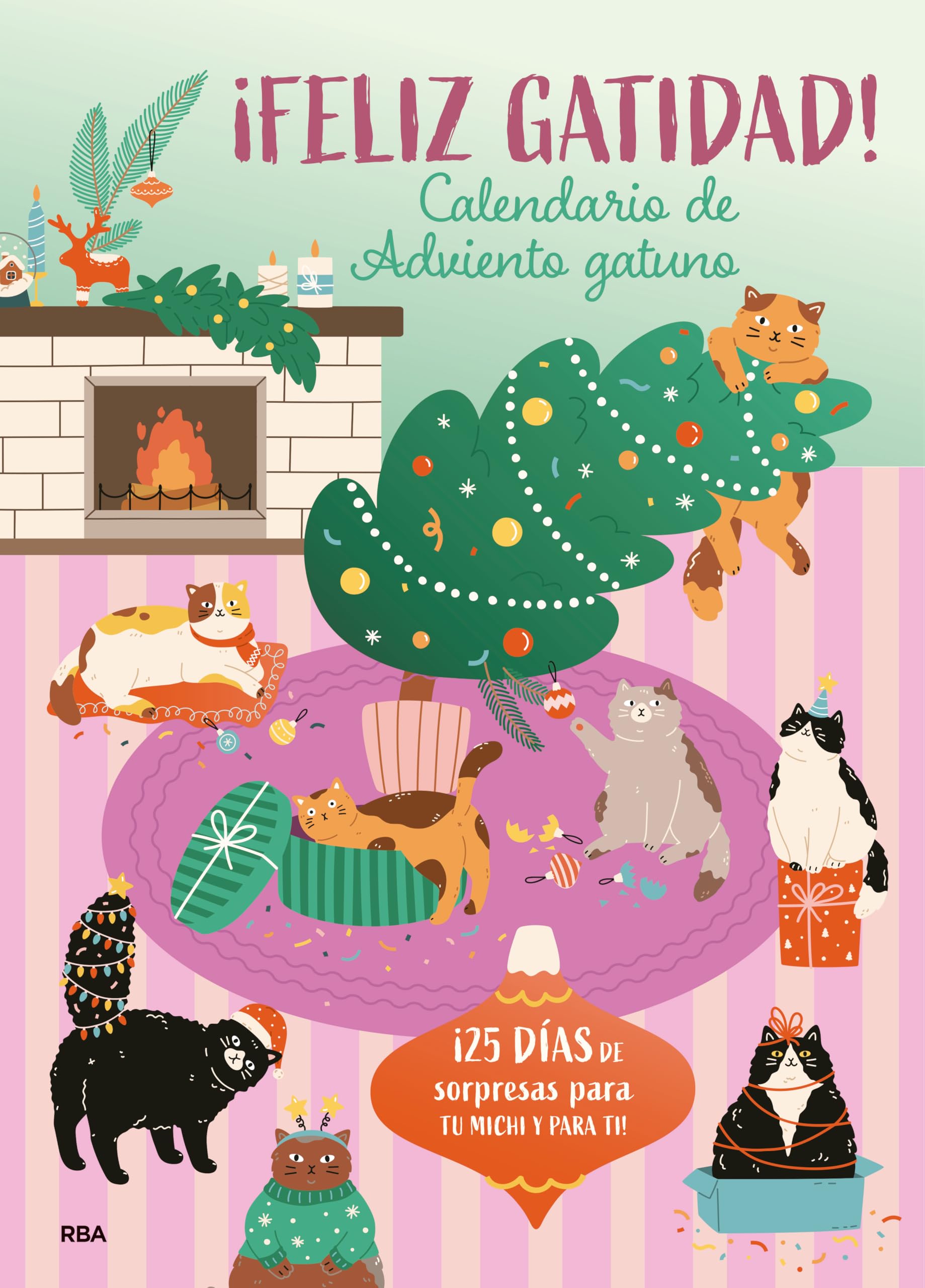 Libro: Feliz Gatidad: Calendario de adviento gatuno