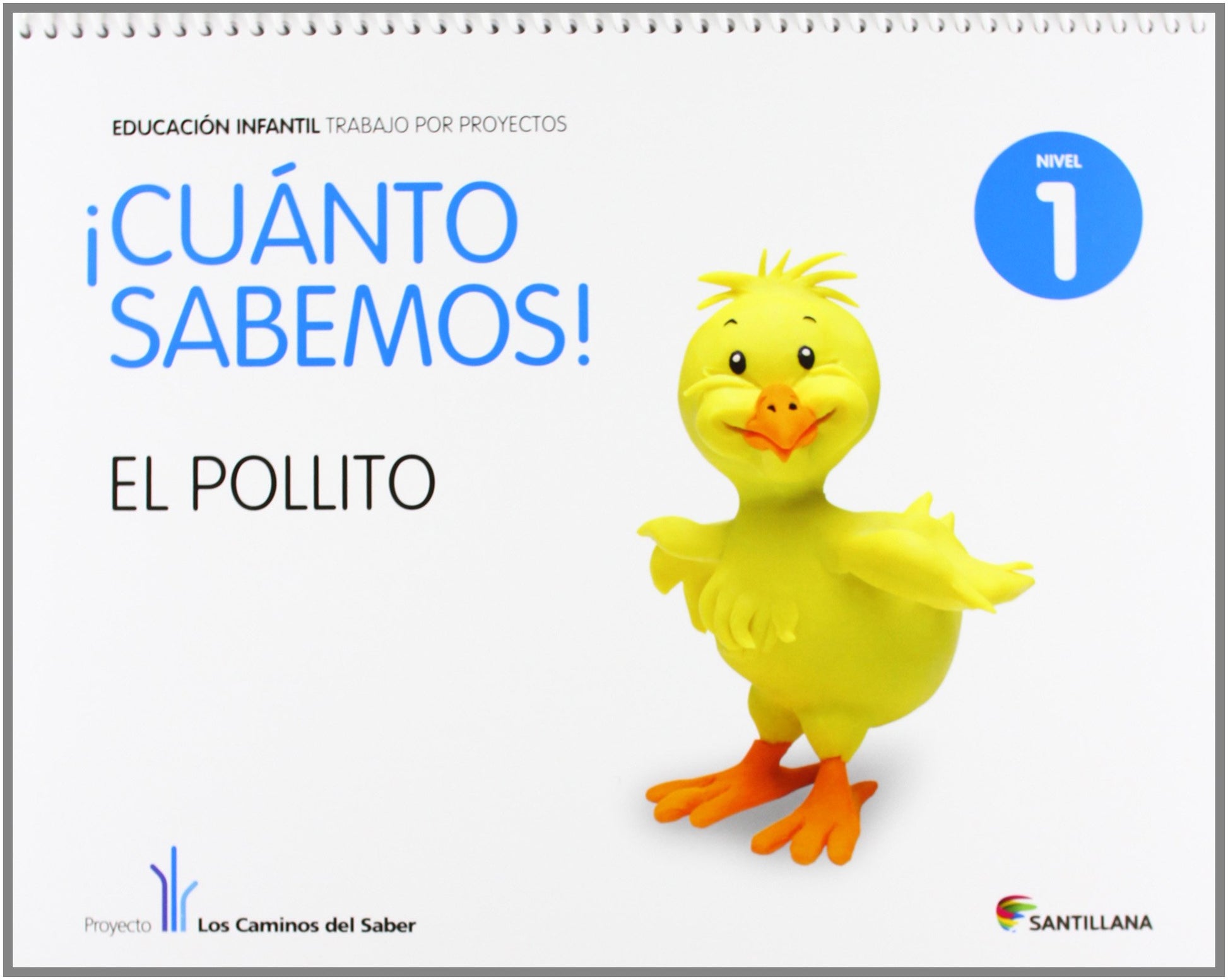 Libro: CUANTO SABEMOS NIVEL 1 EL POLLITO