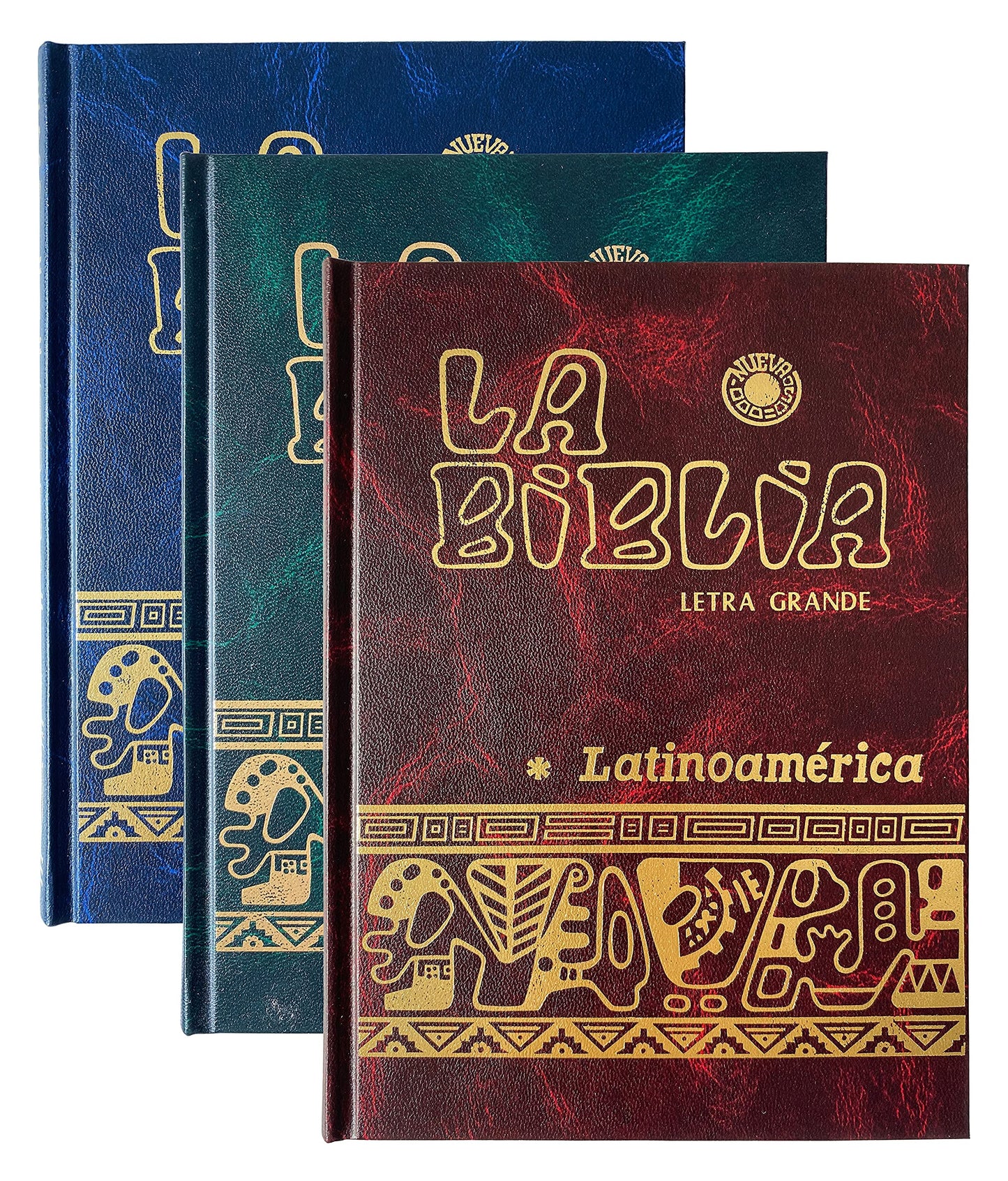 Libro: La Biblia Latinoamérica [letra grande] cartoné, con uñeros