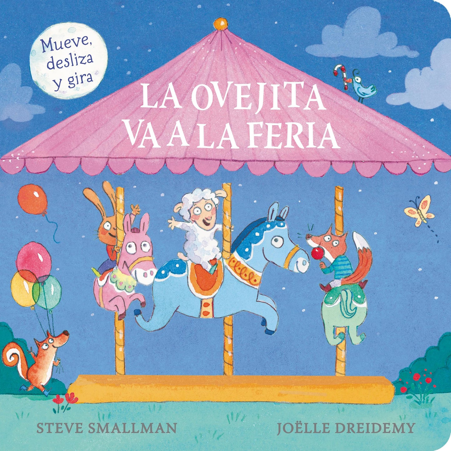 Libro: La ovejita va a la feria (La ovejita que vino a cenar. Libro de cartón con mecanismos) (Pequeñas manitas)