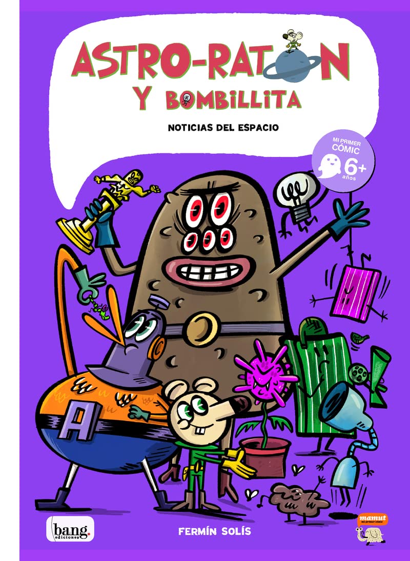 Libro: Astro-ratón y bombillita, Noticias del espacio (MAMUT 6+)