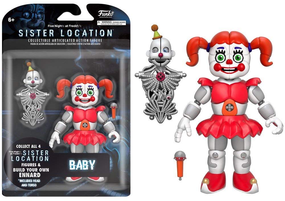 Funko Five Nights at Freddy's Baby Articulated Figura de Acción, 5"