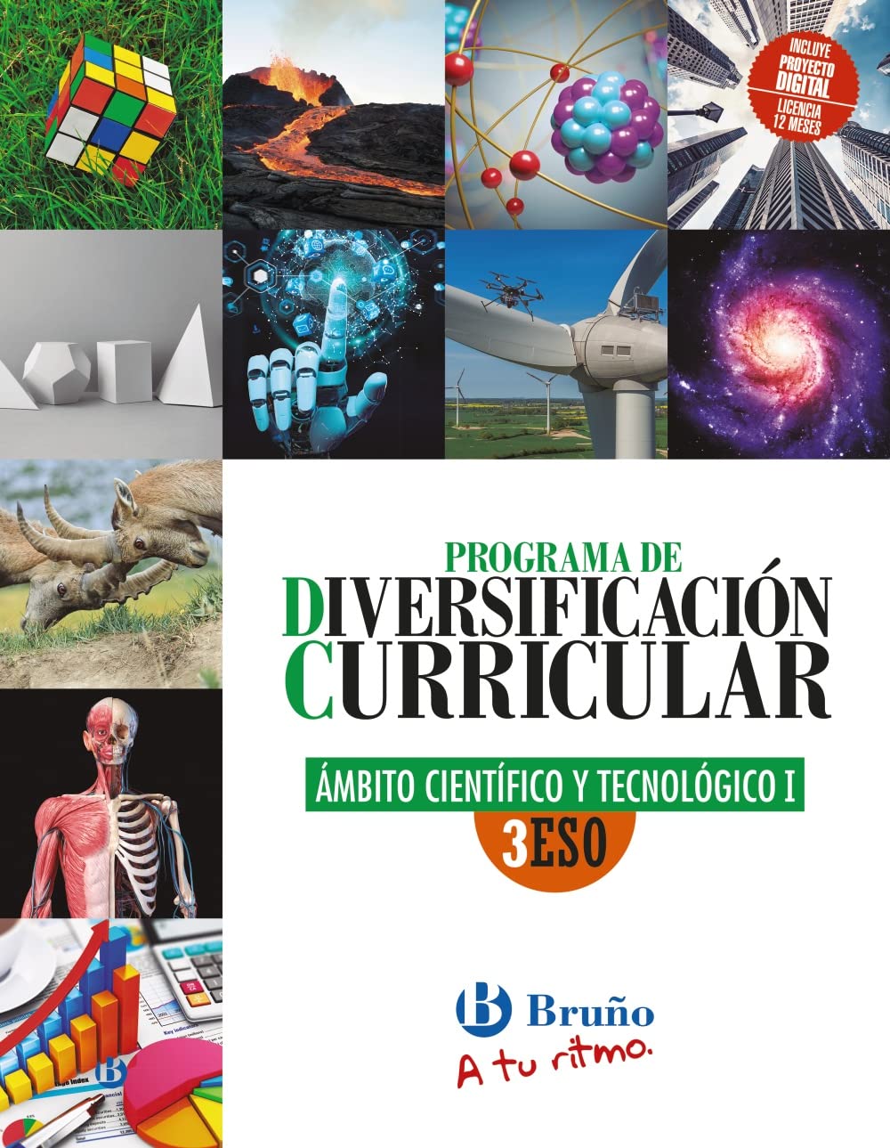 Libro: Diversificación Curricular Ámbito Científico y Tecnológico 3 ESO A tu ritmo