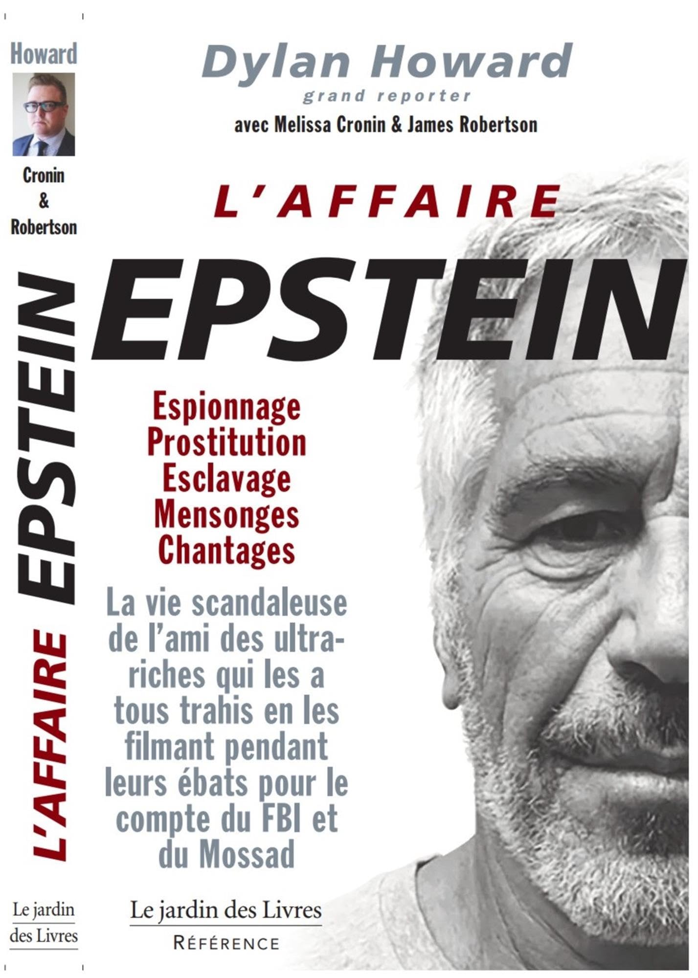Libro: L'affaire Epstein: Espionnage Prostitution Esclavage Mensonges Chantages