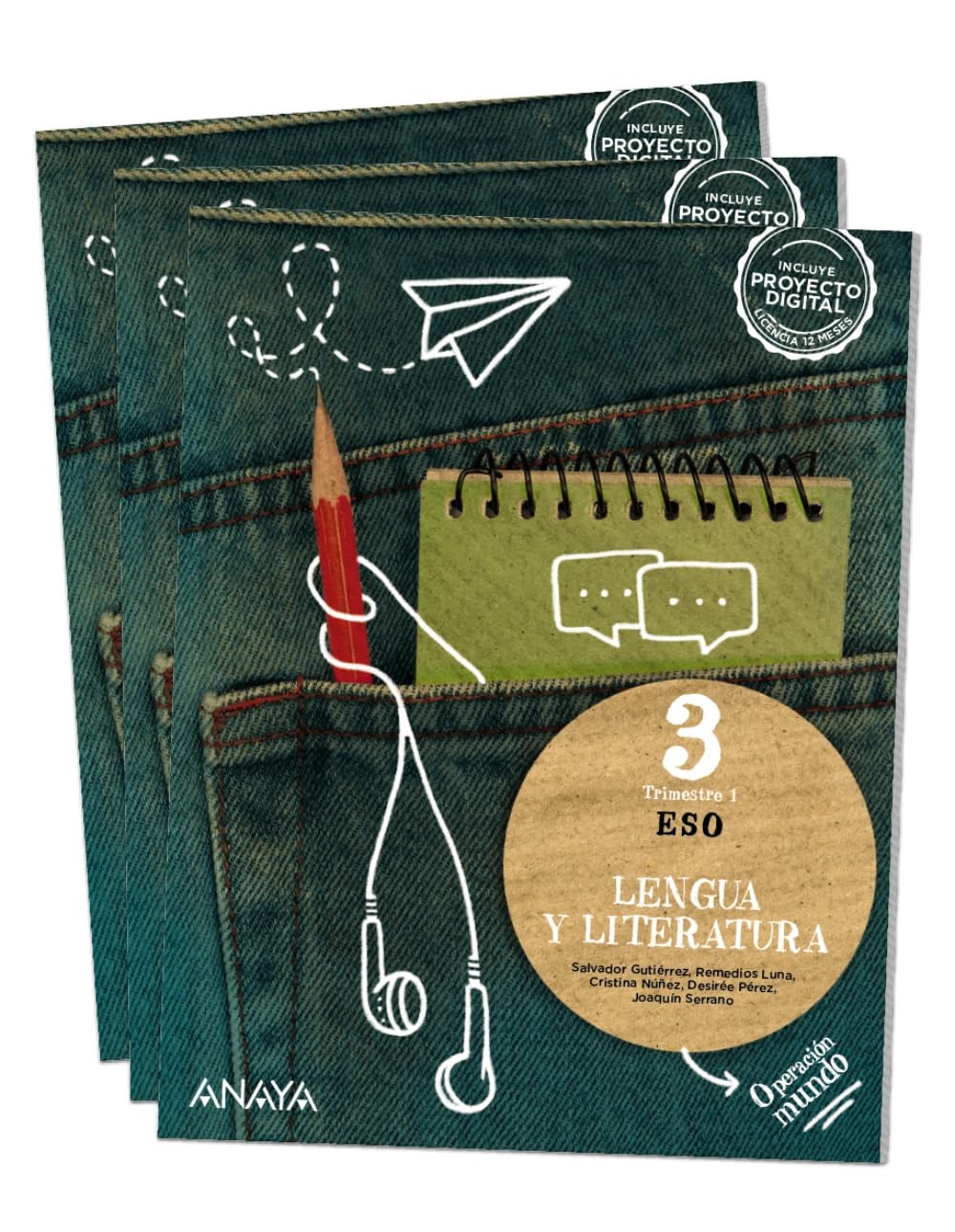 Libro: Lengua y Literatura 3.