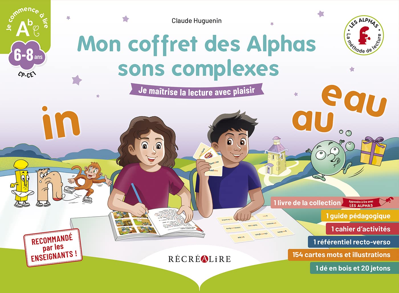 Libro: Mon coffret des Alphas sons complexes: Méthode de lecture CP CE1