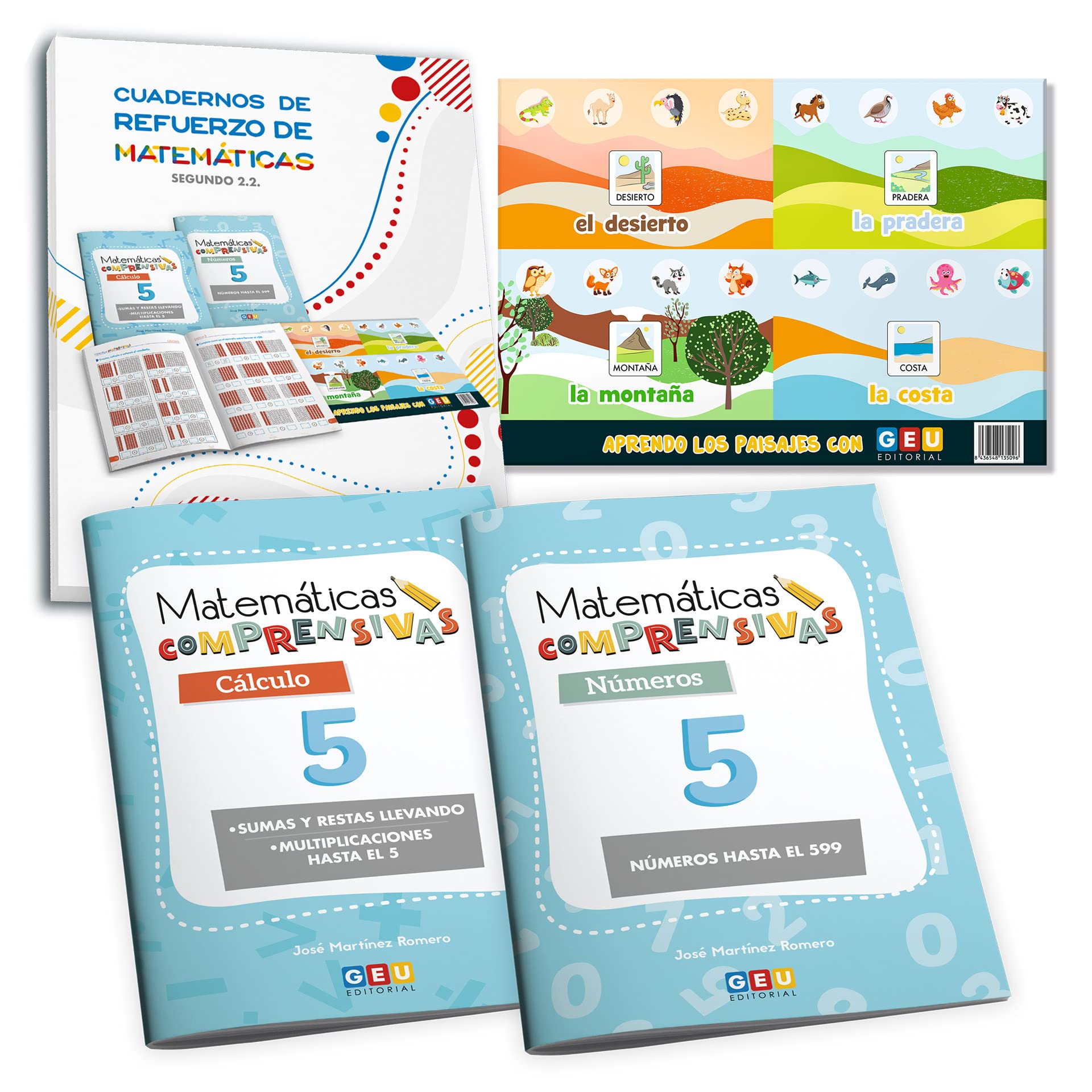 Libro: Pack Activities Math Support 2nd Elementary Education