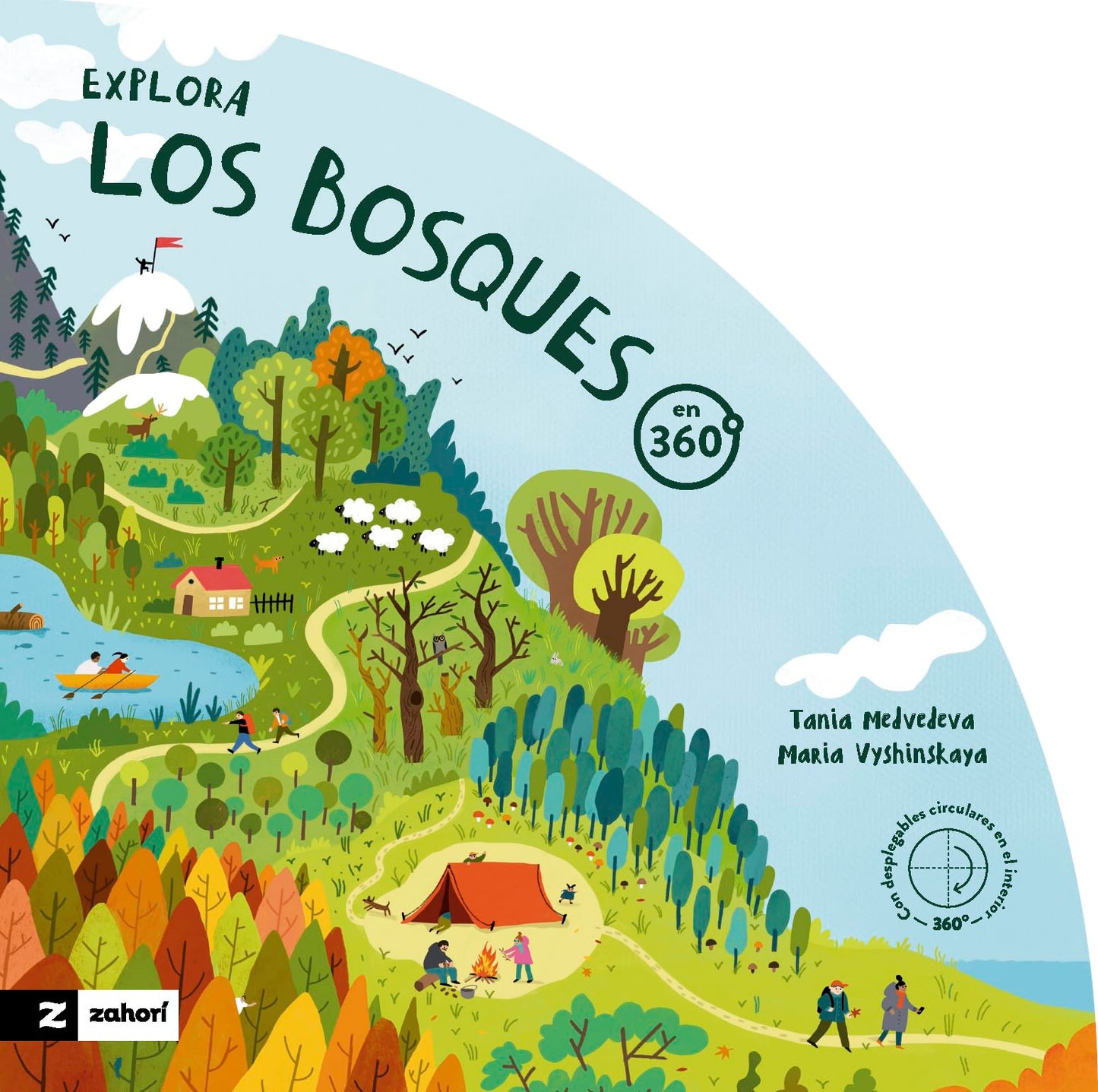 Libro: Explora los bosques en 360º (Refugios climáticos)