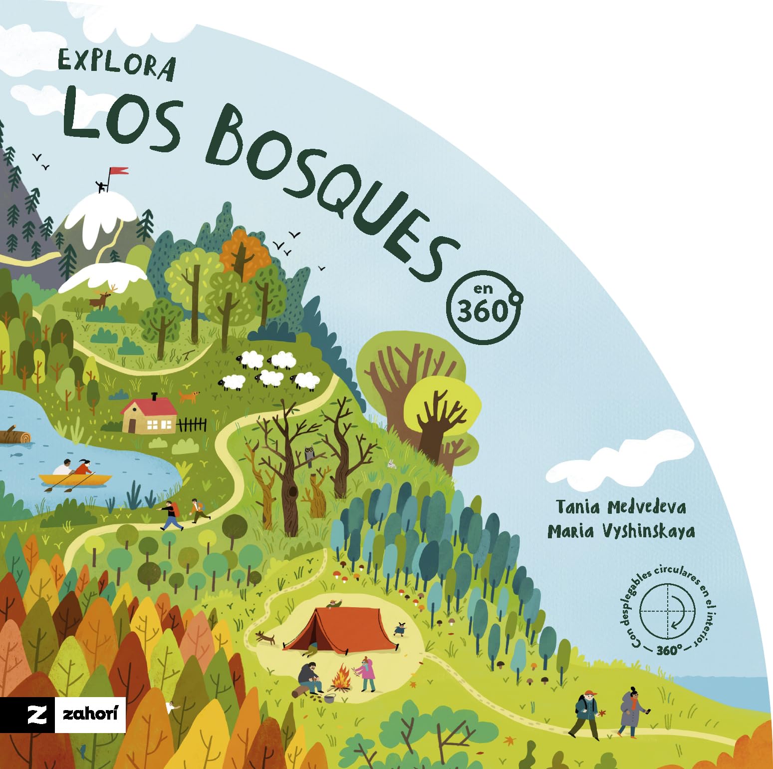 Libro: Explora los bosques en 360º (Refugios climáticos)