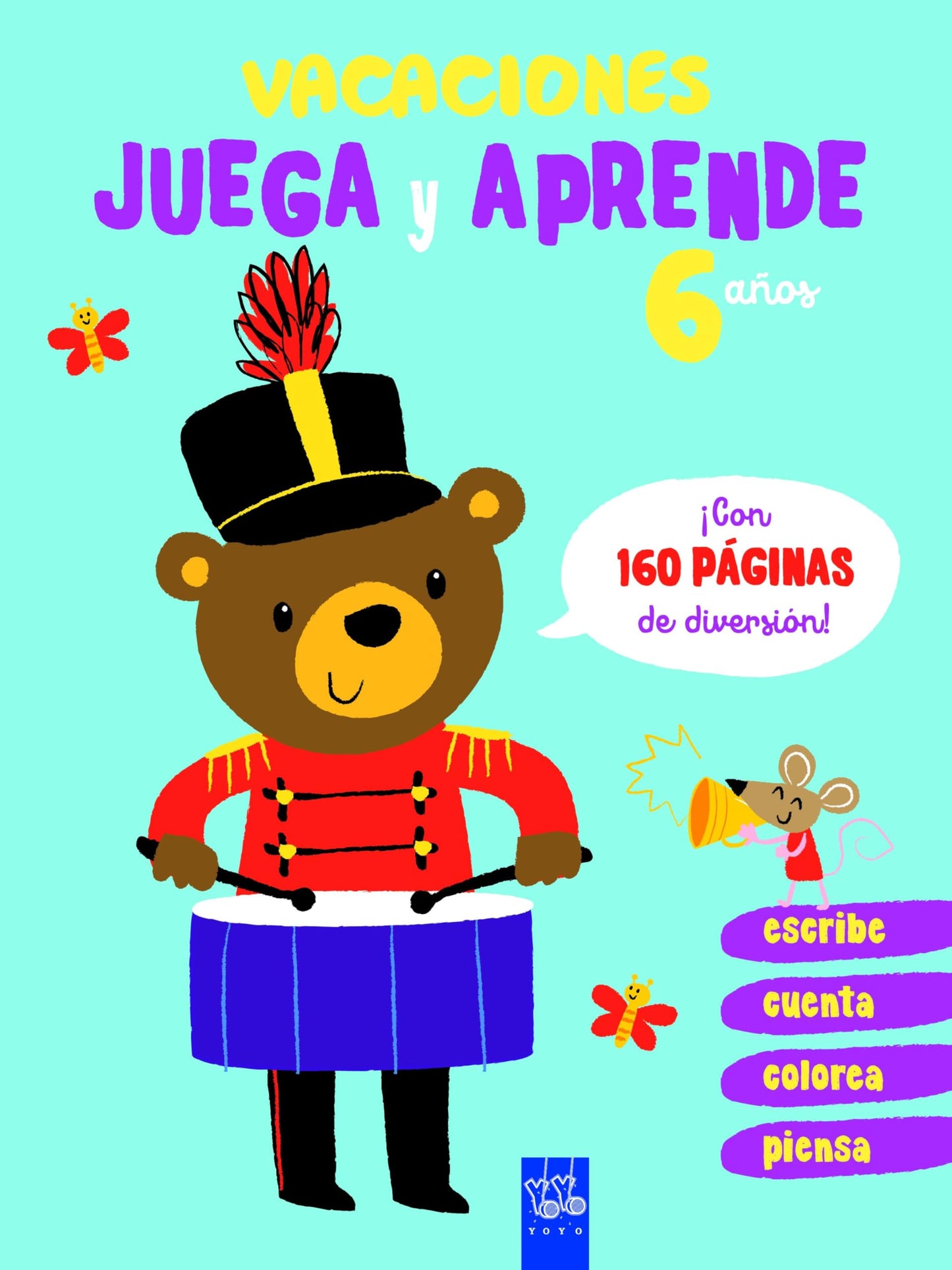 Libro: Vacaciones. Juega y aprende. 6 años