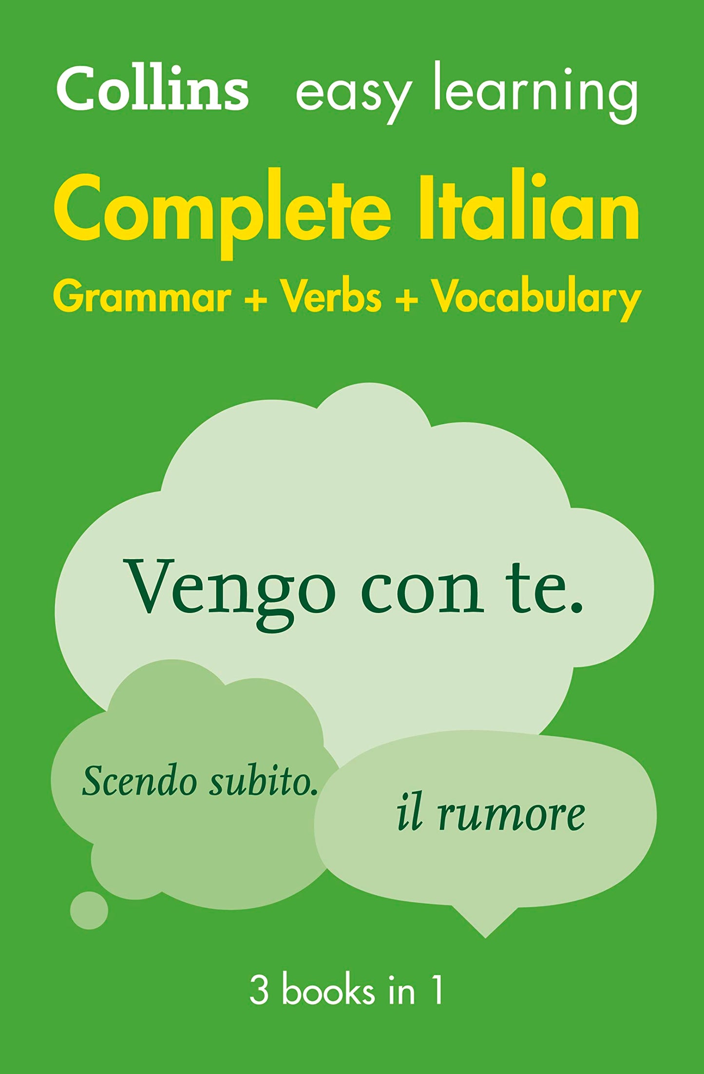 Libro: Easy Learning Italian Complete Grammar, Verbs and Vocabulary (3 books in 1): Trusted support for learning (Collins Easy Learning)