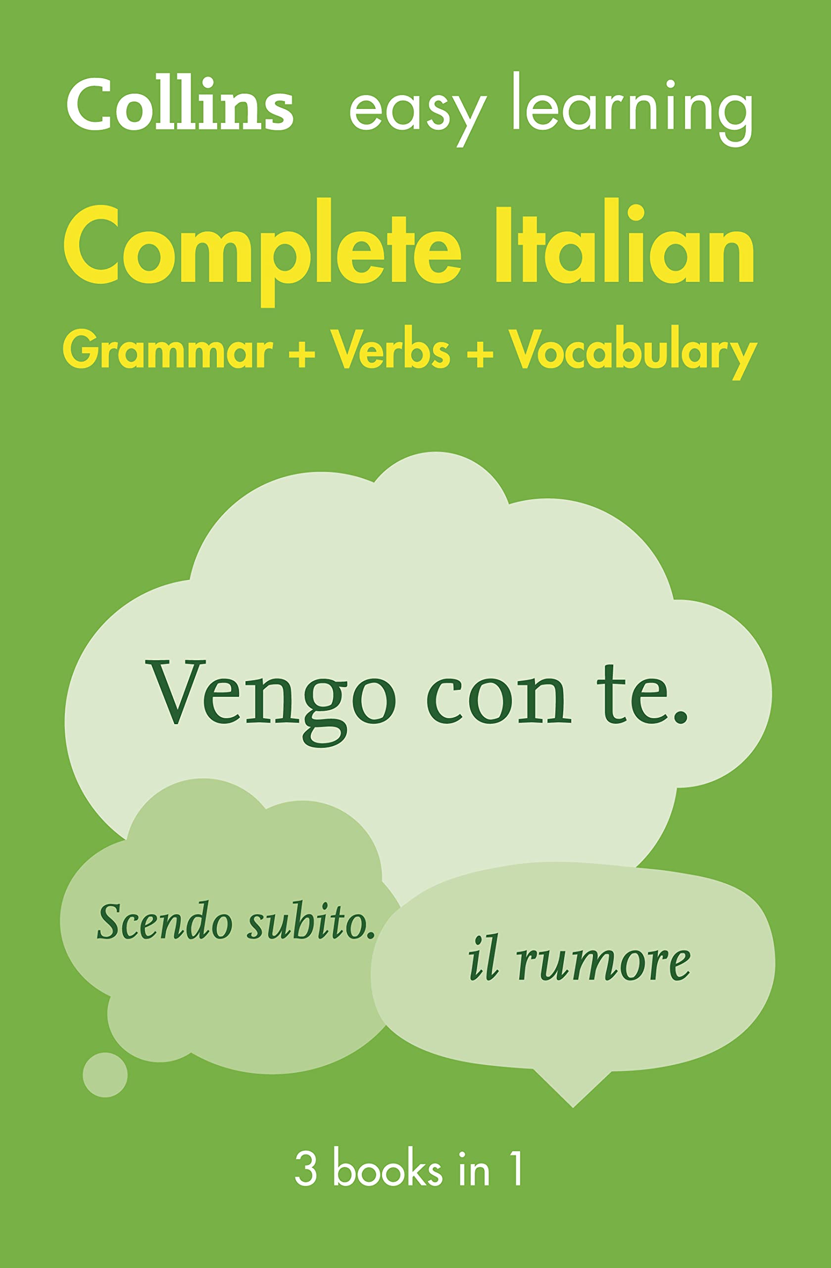 Libro: Easy Learning Italian Complete Grammar, Verbs and Vocabulary (3 books in 1): Trusted support for learning (Collins Easy Learning)