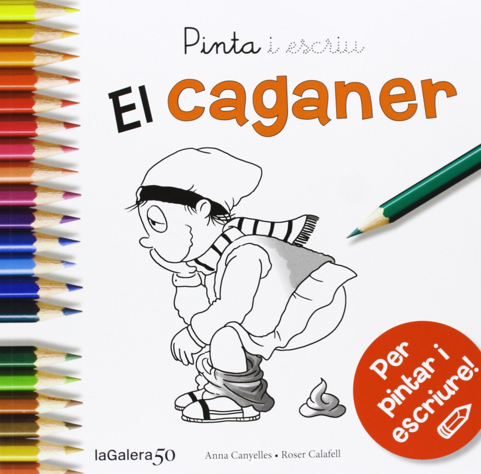 Libro: Pinta i escriu El Caganer
