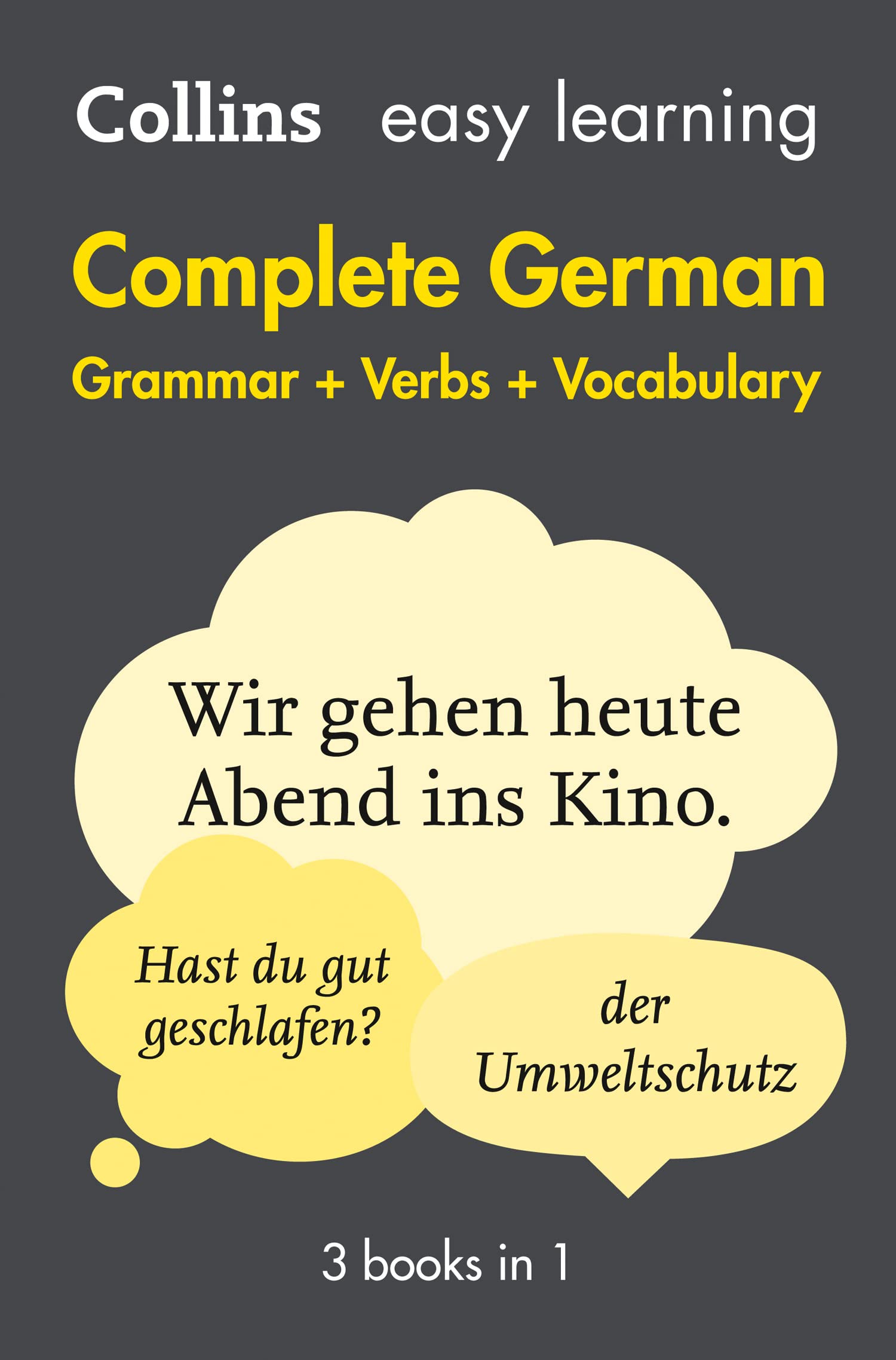 Libro: Complete German Grammar Verbs Vocabulary: 3 Books in 1 (Collins Easy Learning)