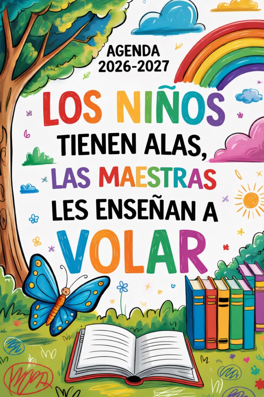 Libro: Agenda Maestra Infantil 2026 2027: Regalo profesora personalizado